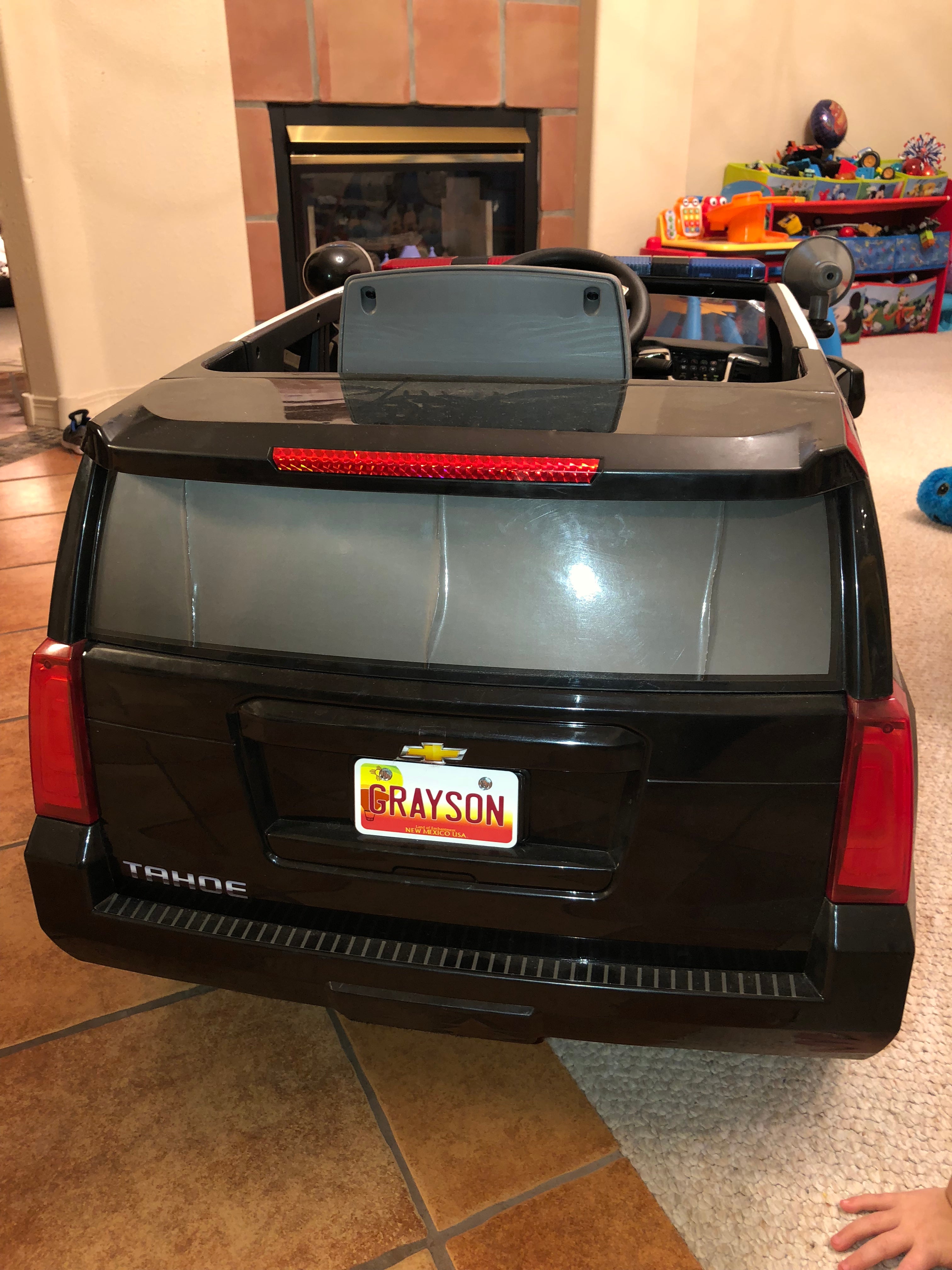 Personalized New Mexico 3" X 6" Aluminum License Plate Version 2