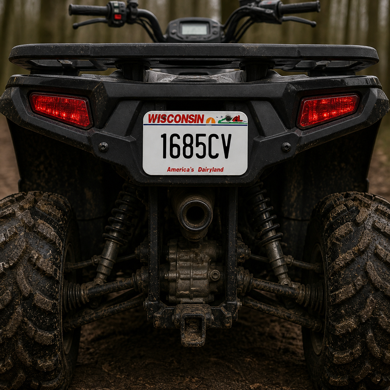 4" X 7" Aluminum Custom License Plates
