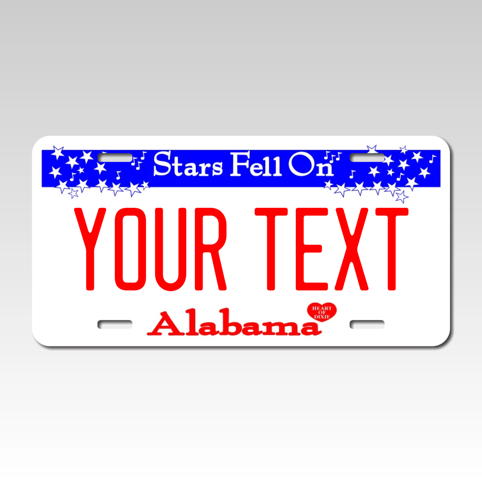 Personalized Alabama 6