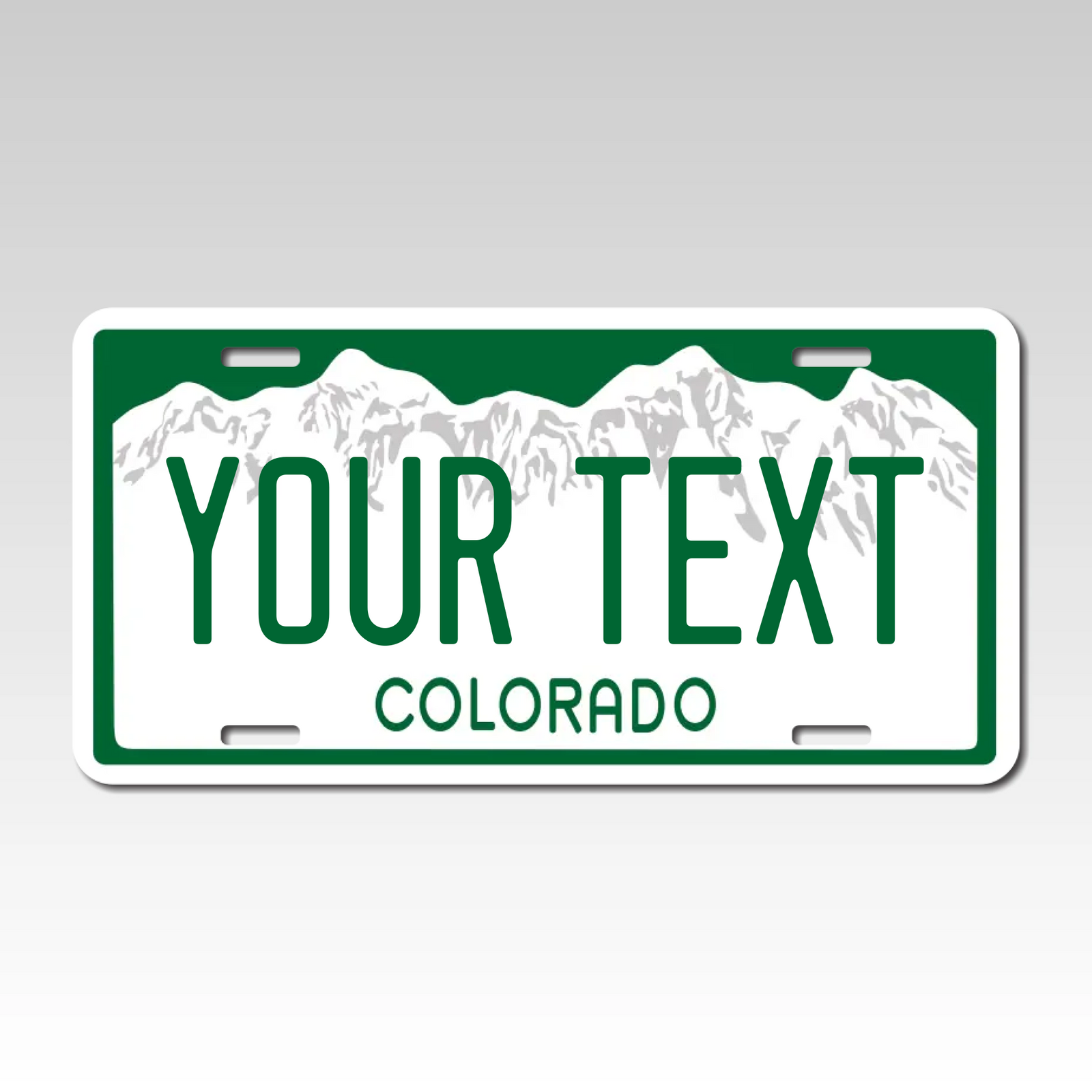 Personalized Colorado 6