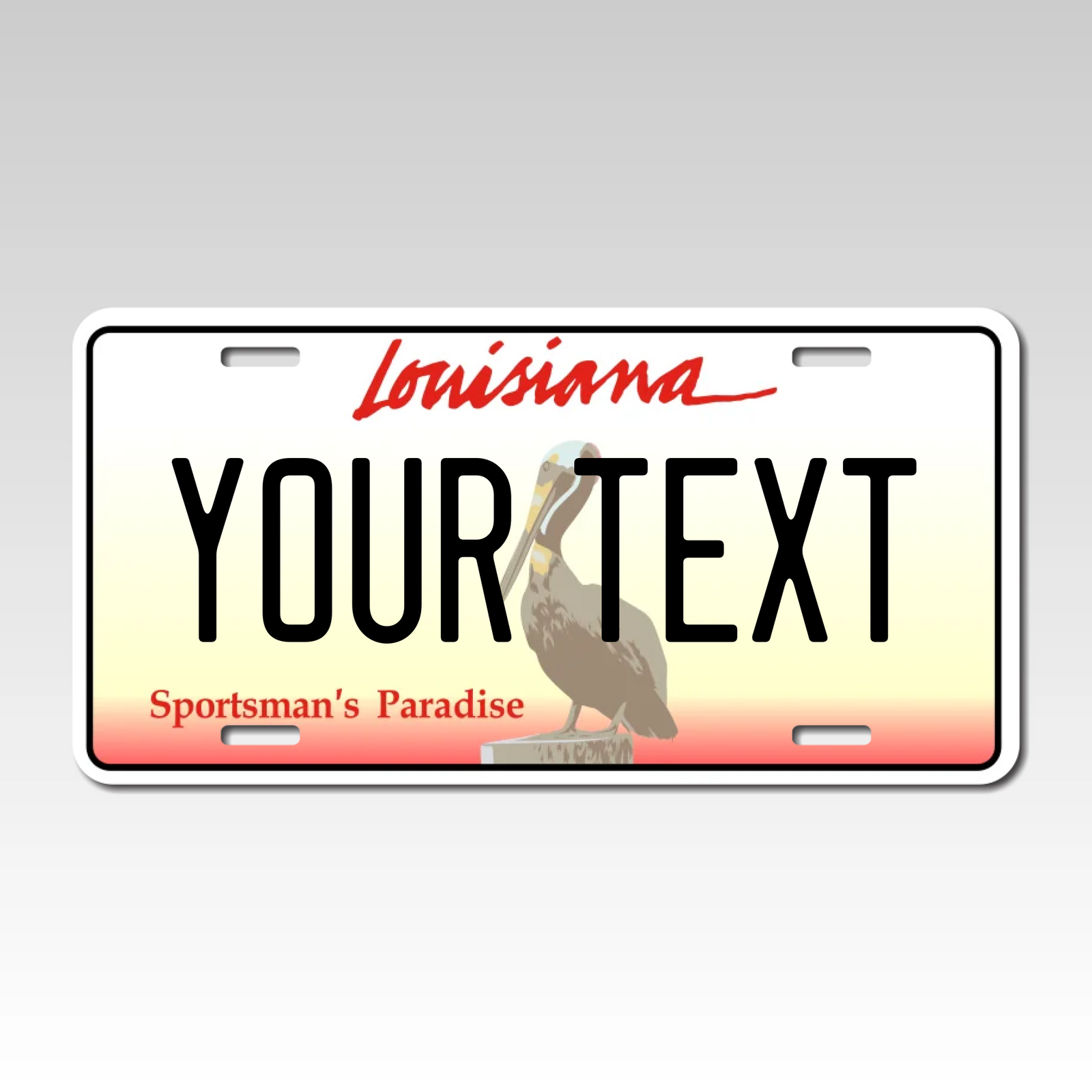 Personalized Louisiana 6