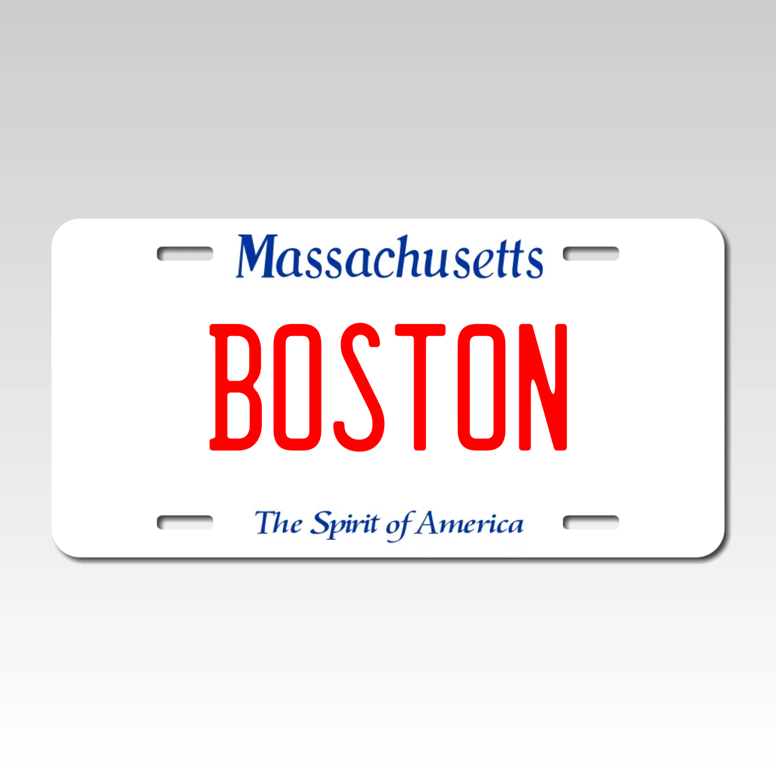 Personalized Massachusetts 6