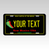 Personalized New Mexico 6" X 12" Aluminum Souvenir License Plate Version 4  Chile Capitol