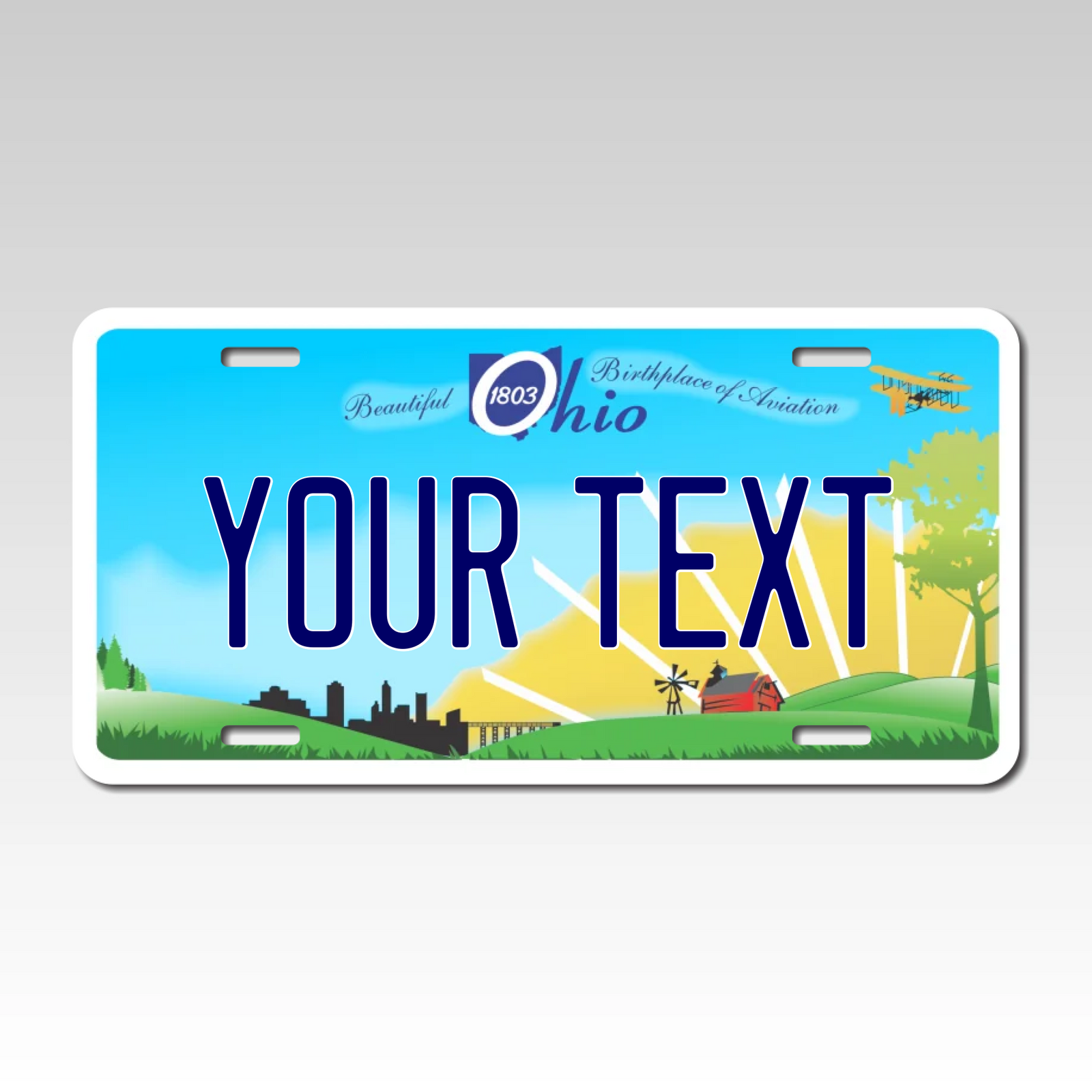 Personalized Ohio 6