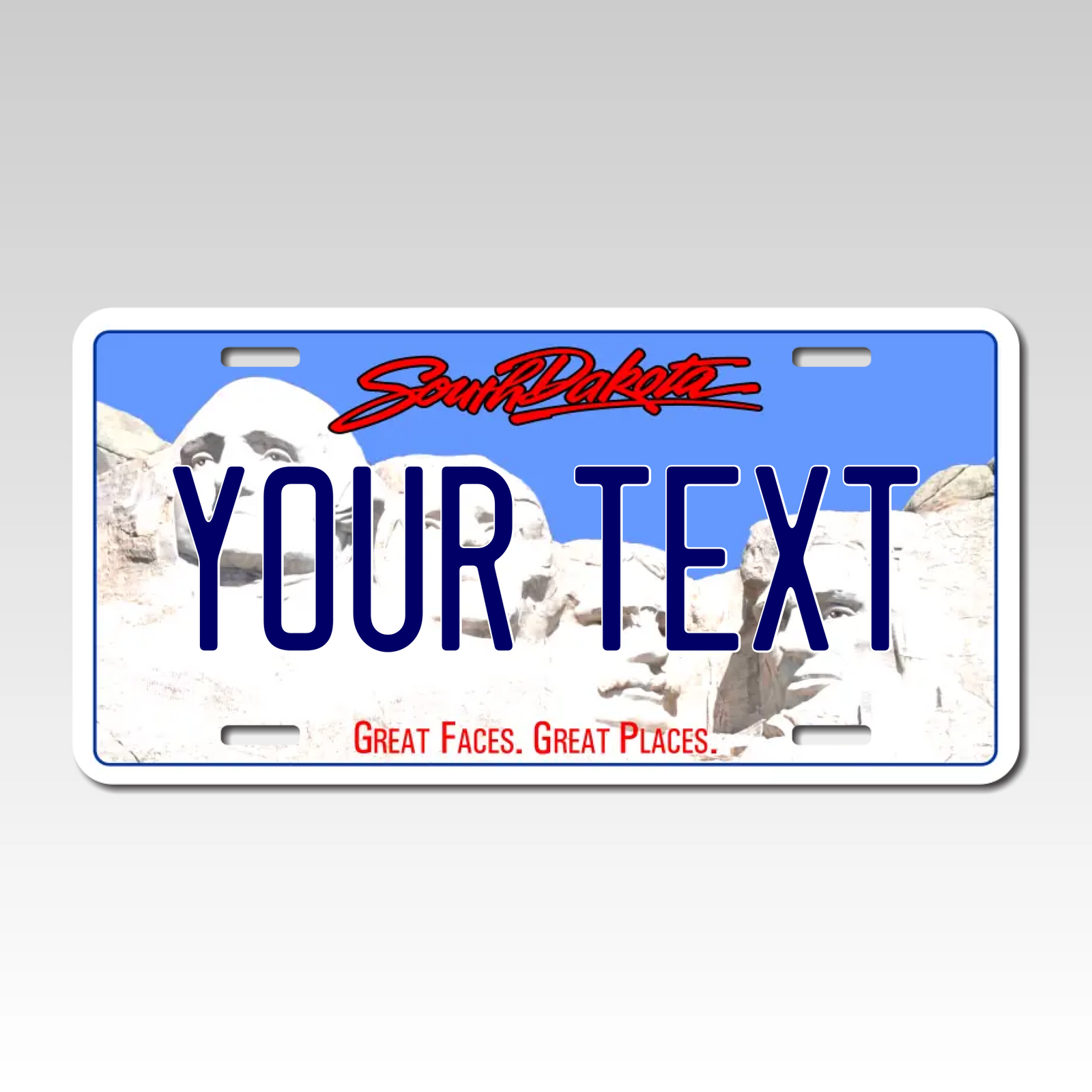 Personalized South Dakota 6