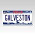Personalized Texas 6" X 12" Aluminum Souvenir License Plate Version 3