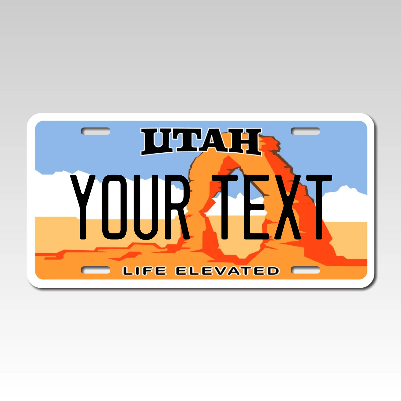 Personalized Utah 6