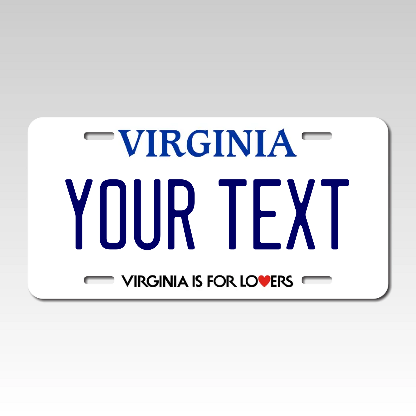 Personalized Virginia 6