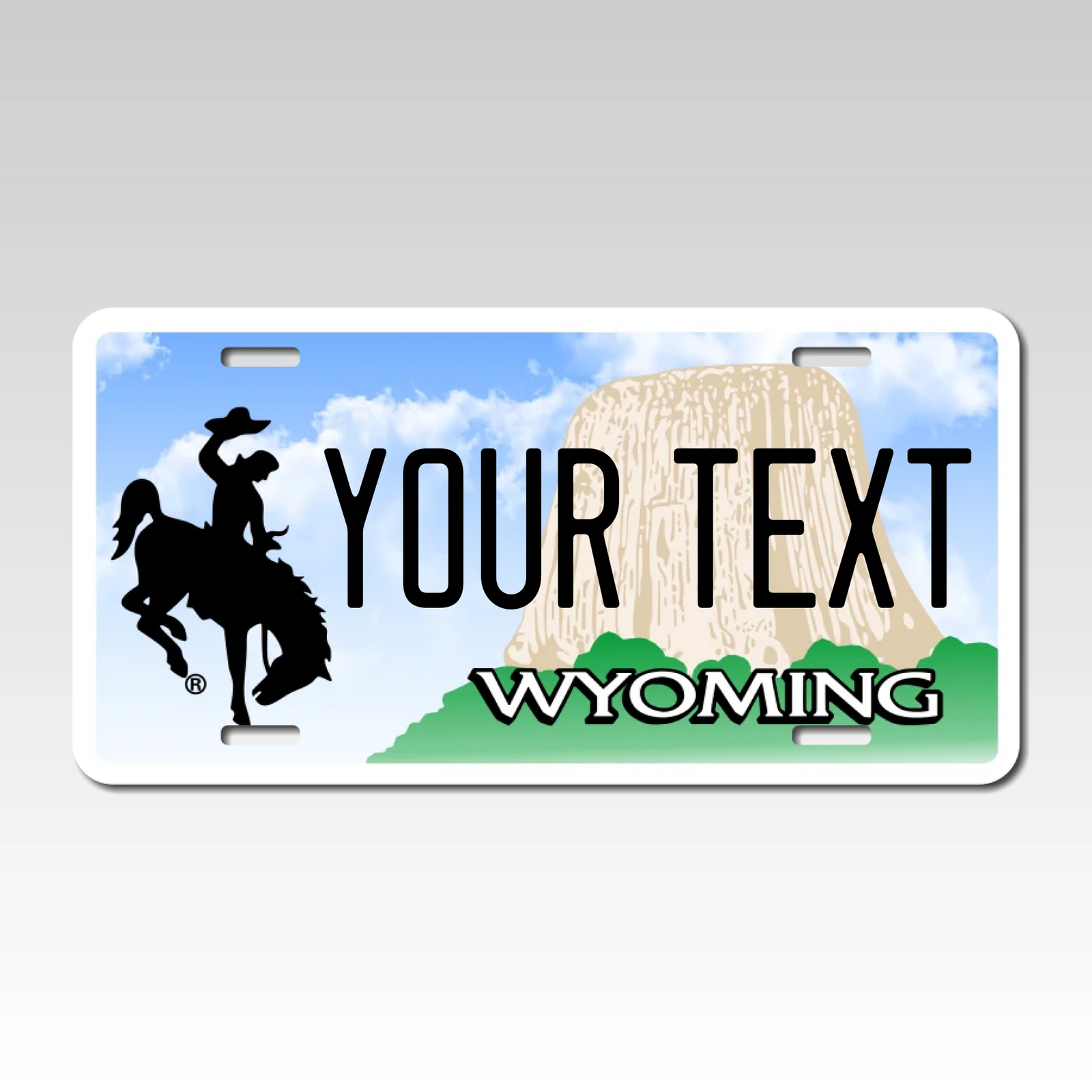 Personalized Wyoming 6