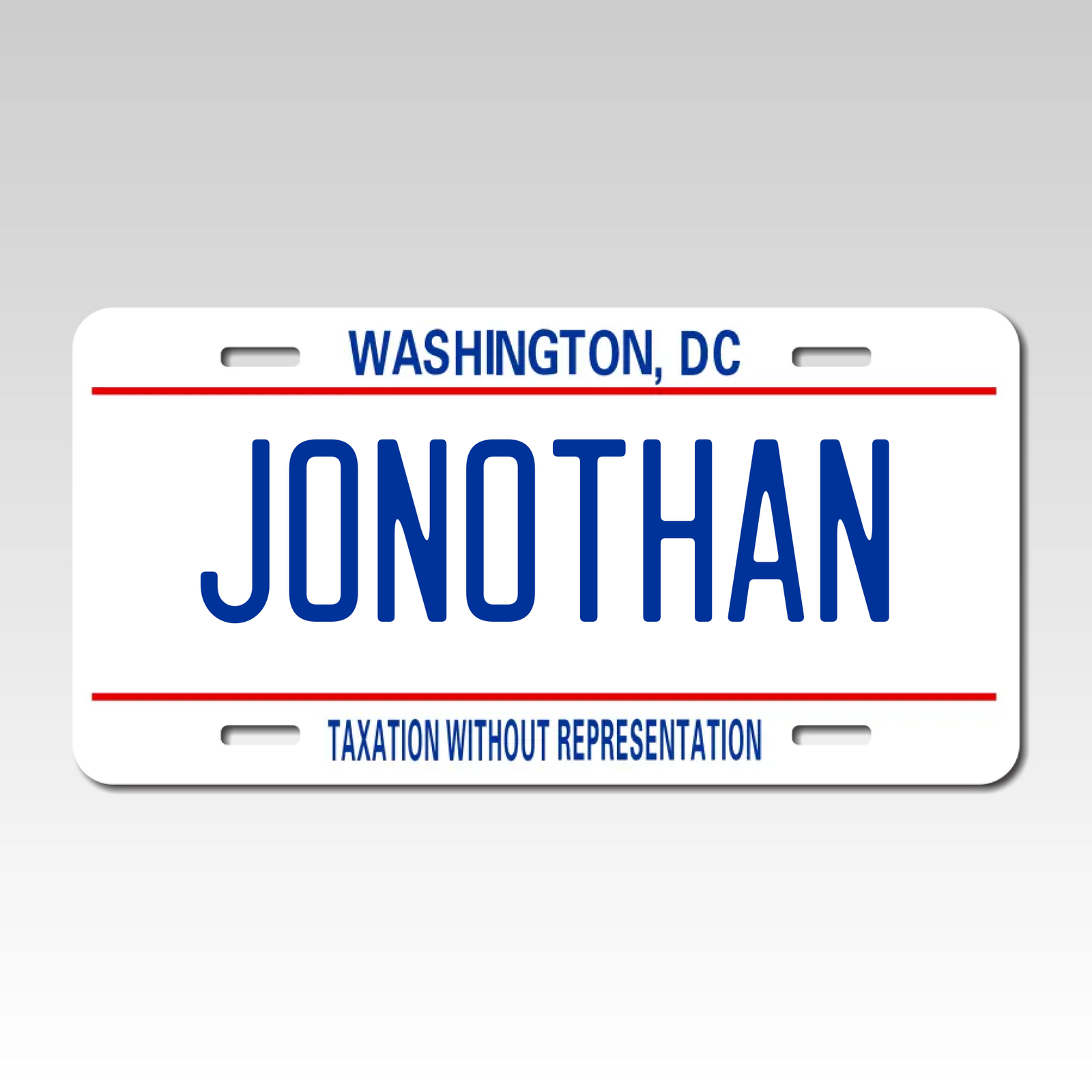 Personalized District of Columbia 6