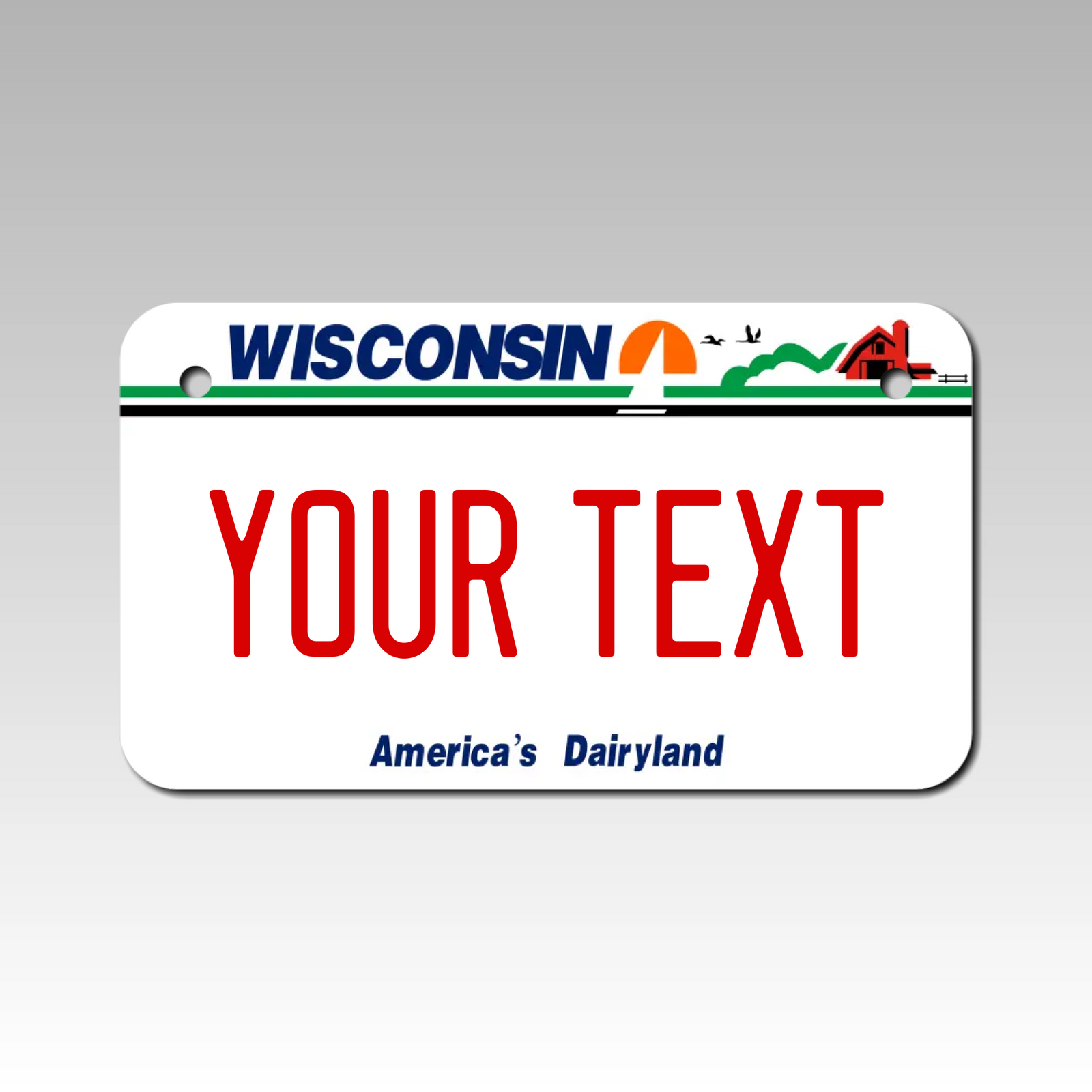 Personalized Wisconsin 4