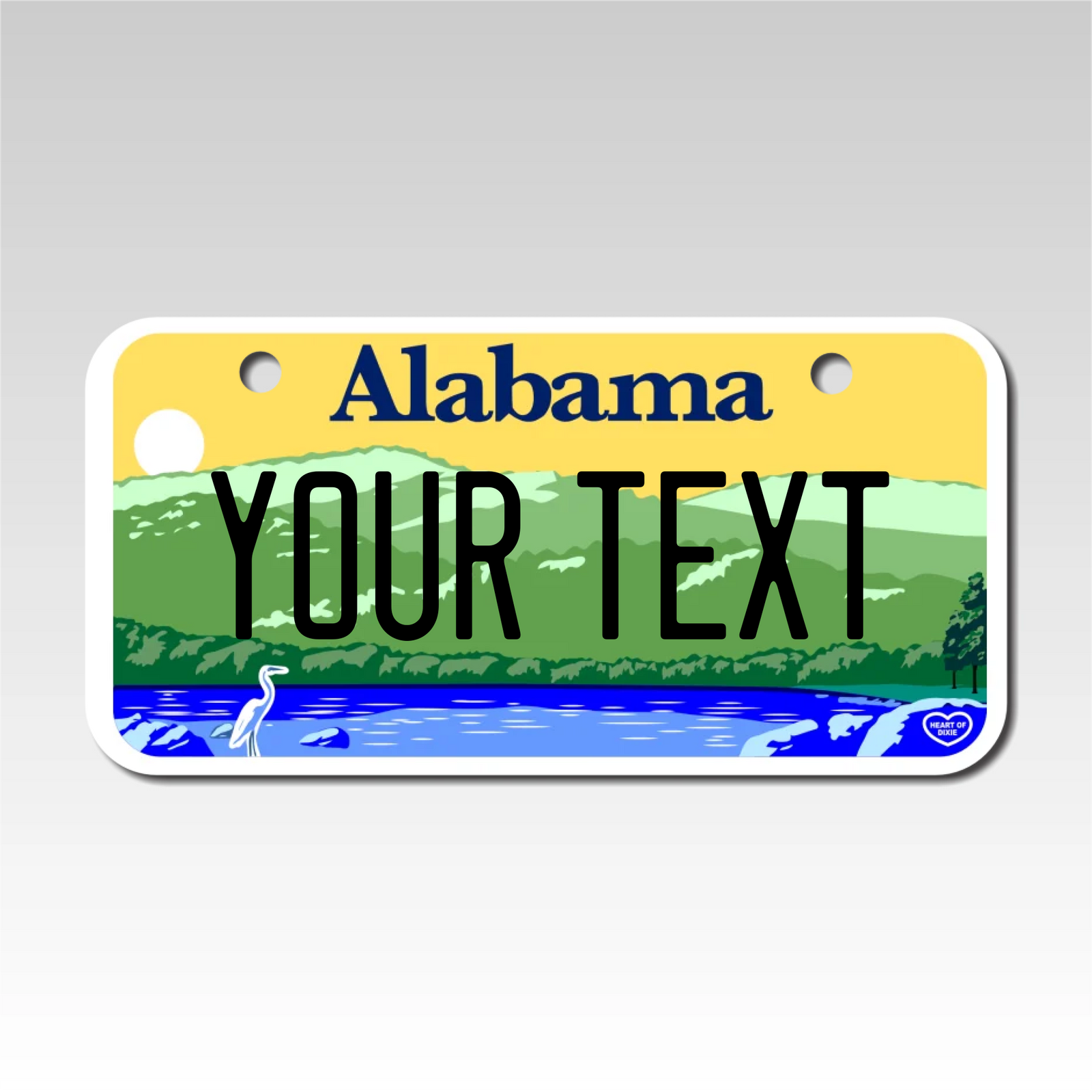Personalized Alabama 3