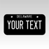 Personalized Delaware 3" X 6" Aluminum License Plate Version 2