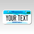 Personalized Minnesota 3" X 6" Aluminum License Plate Version 1