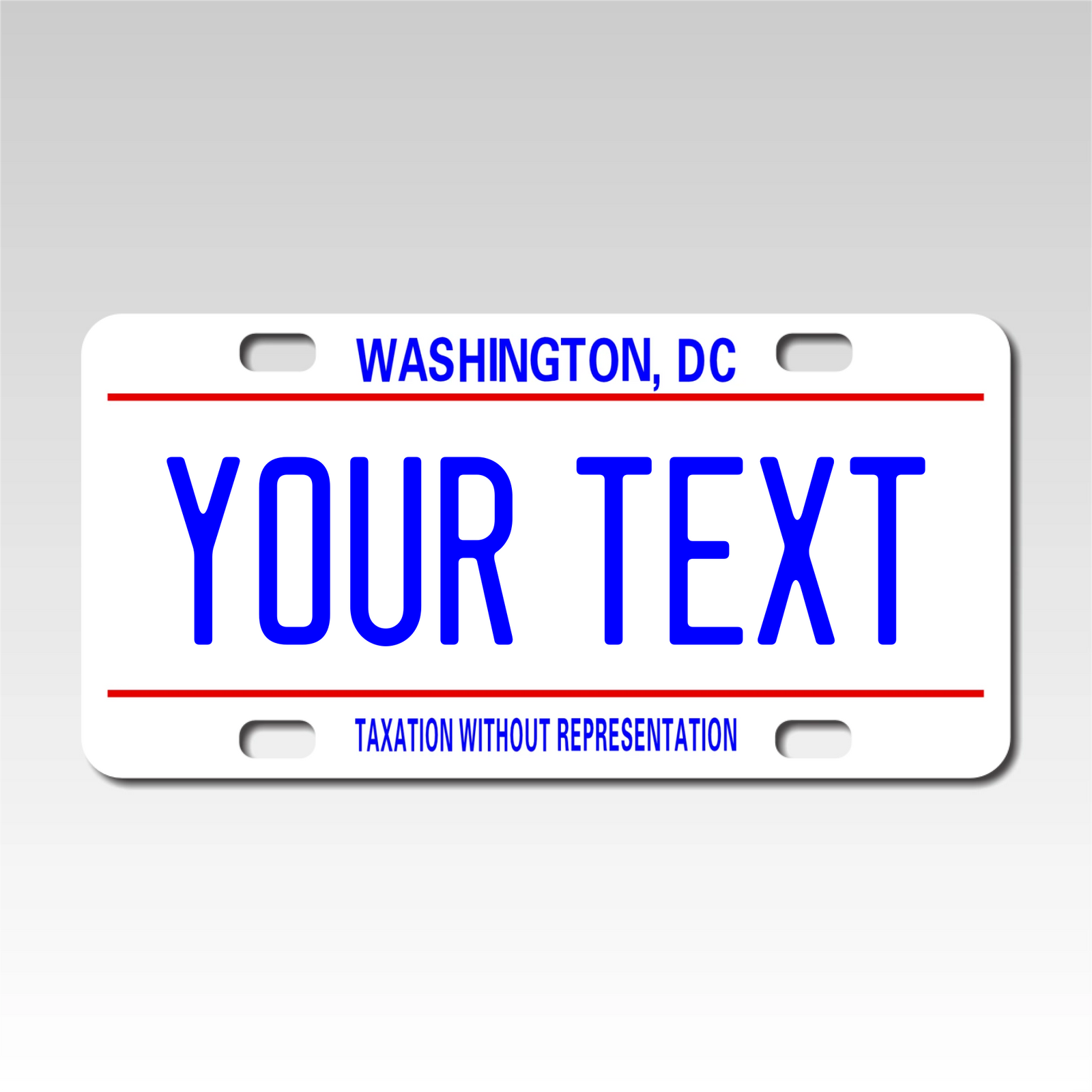 Personalized District of Columbia 3