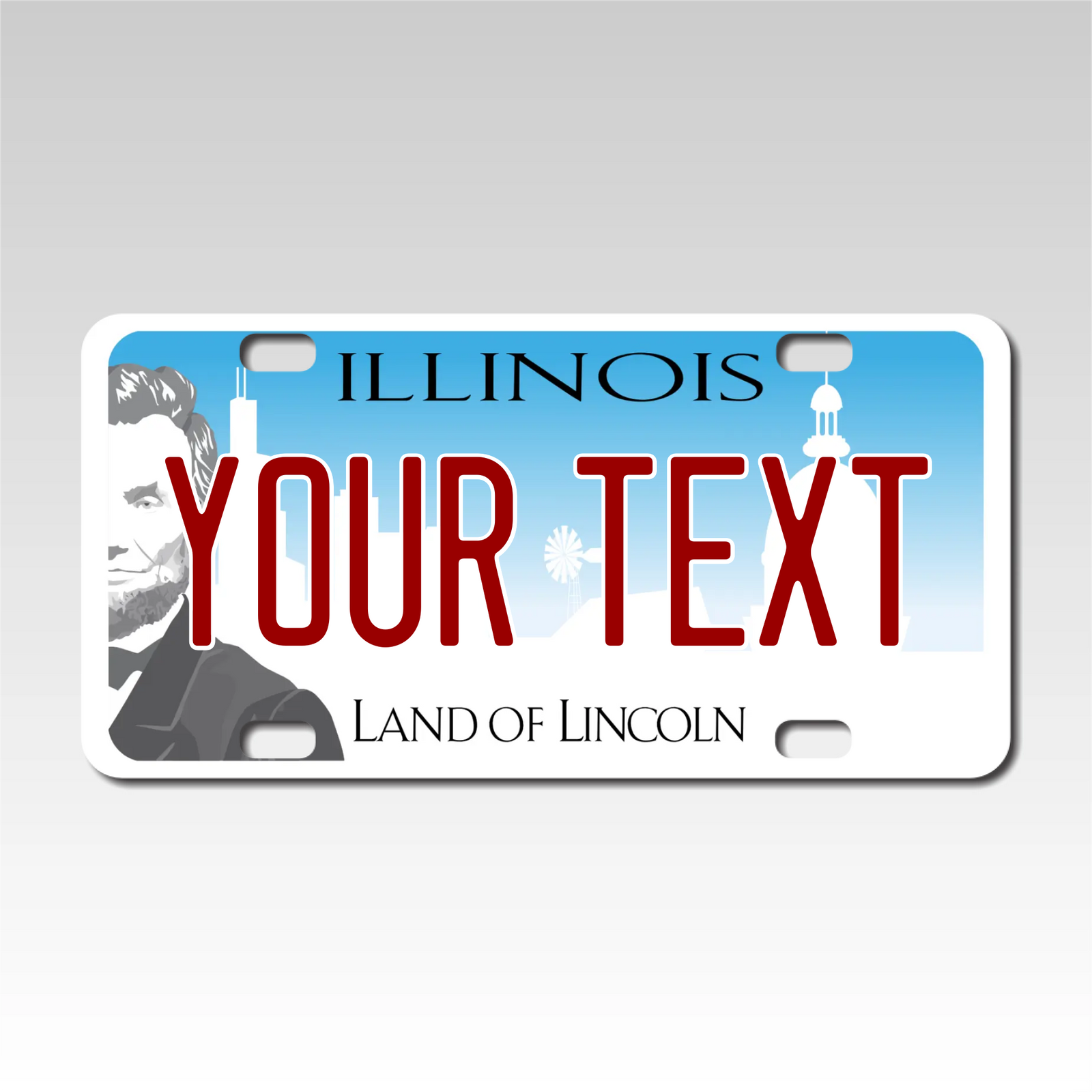 Personalized Illinois 3