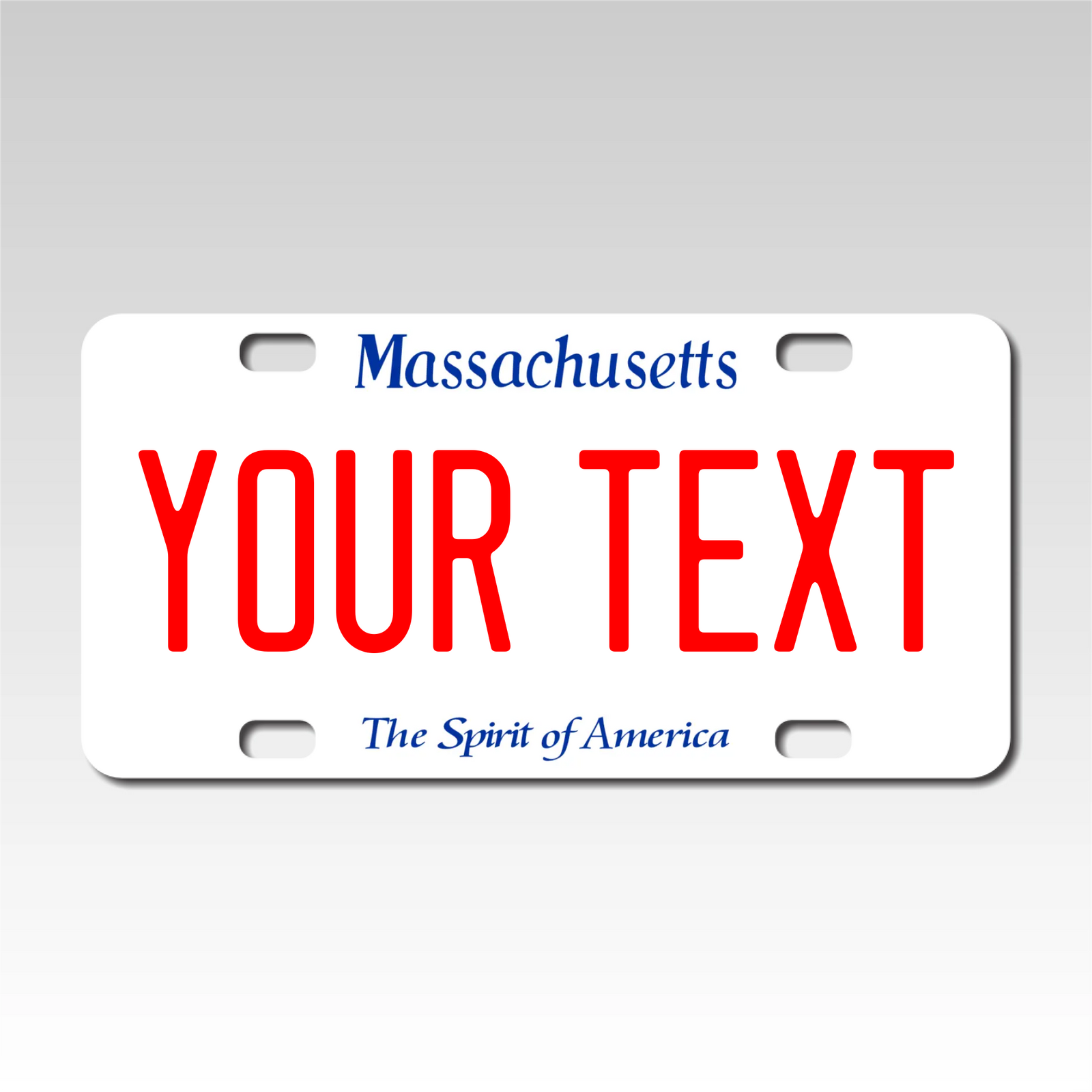 Personalized Massachusetts 3