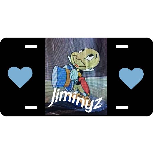 Design Your Own 6&#34; X 12&#34; Aluminum License Plate