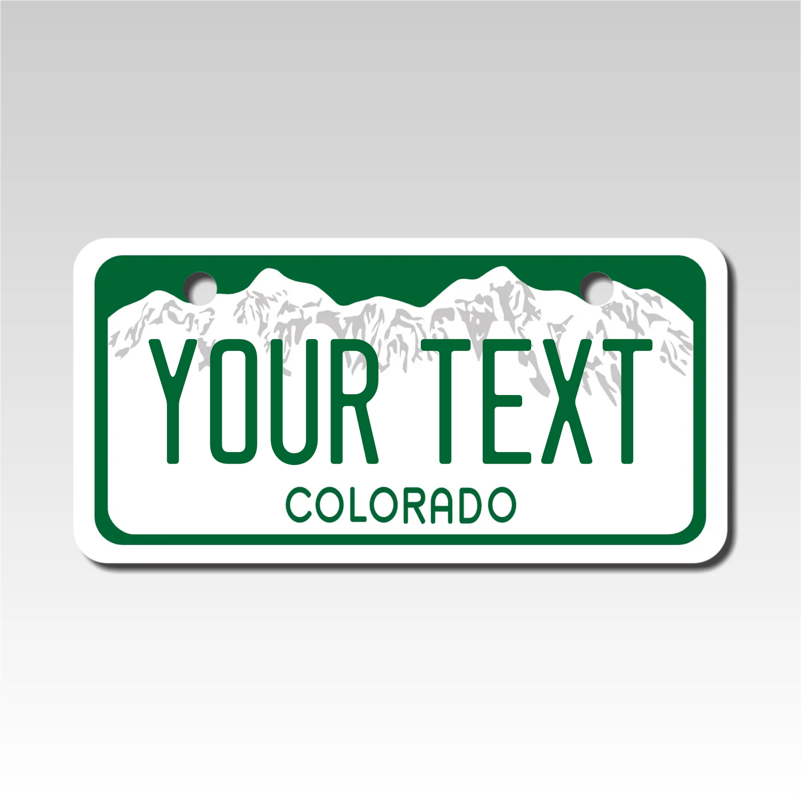 CustomPlatePros Personalized Colorado 2