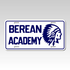 Berean Academy Souvenir License Plate