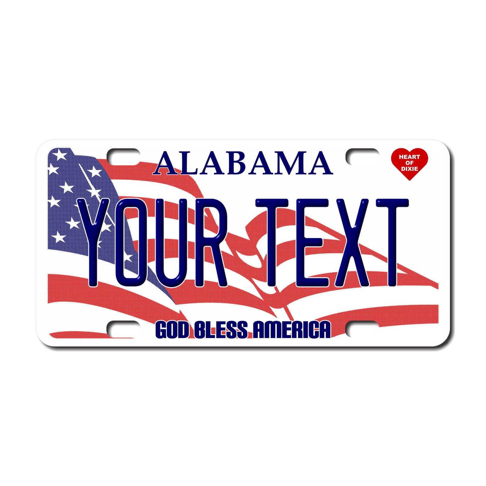 Personalized Alabama 3