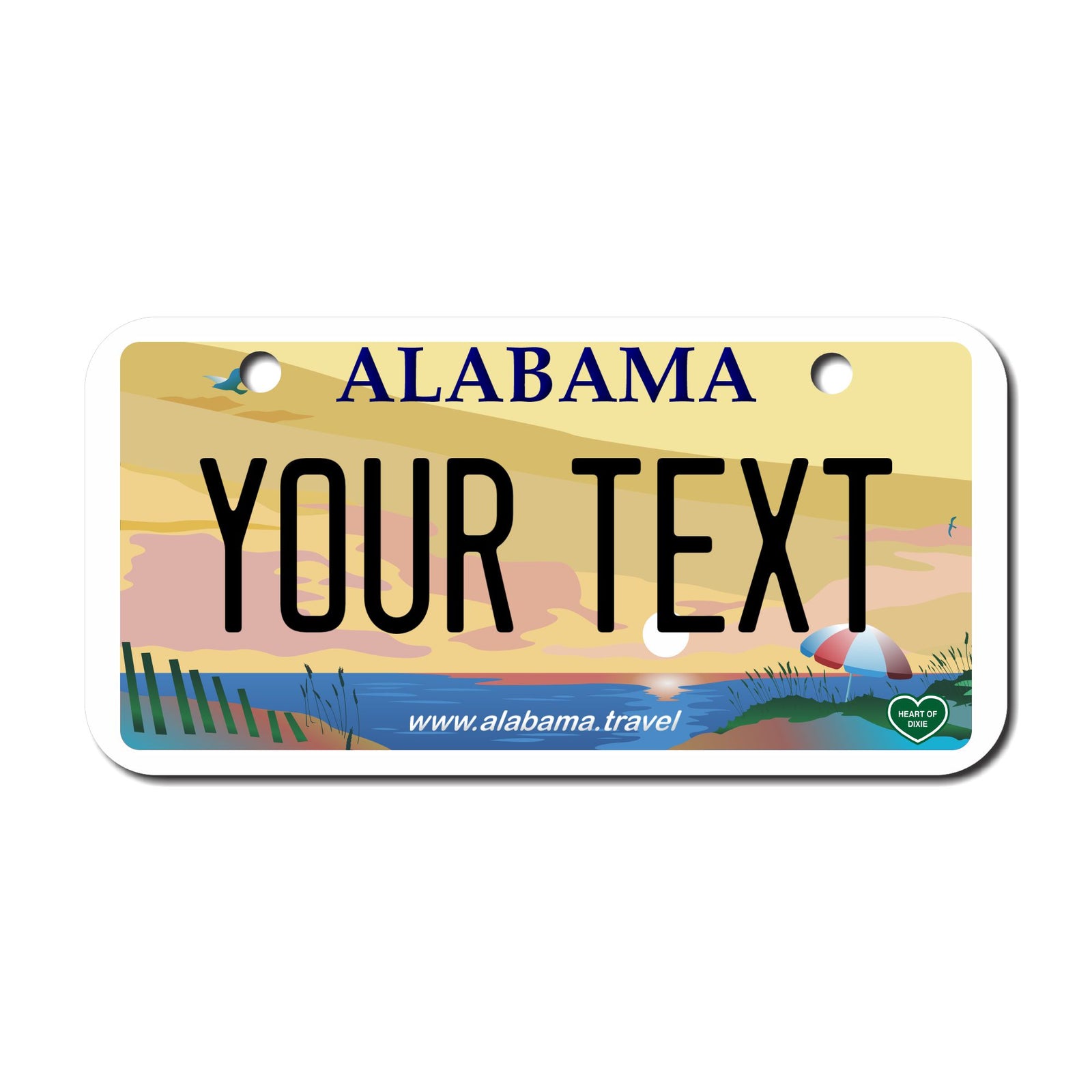 Personalized Alabama 3