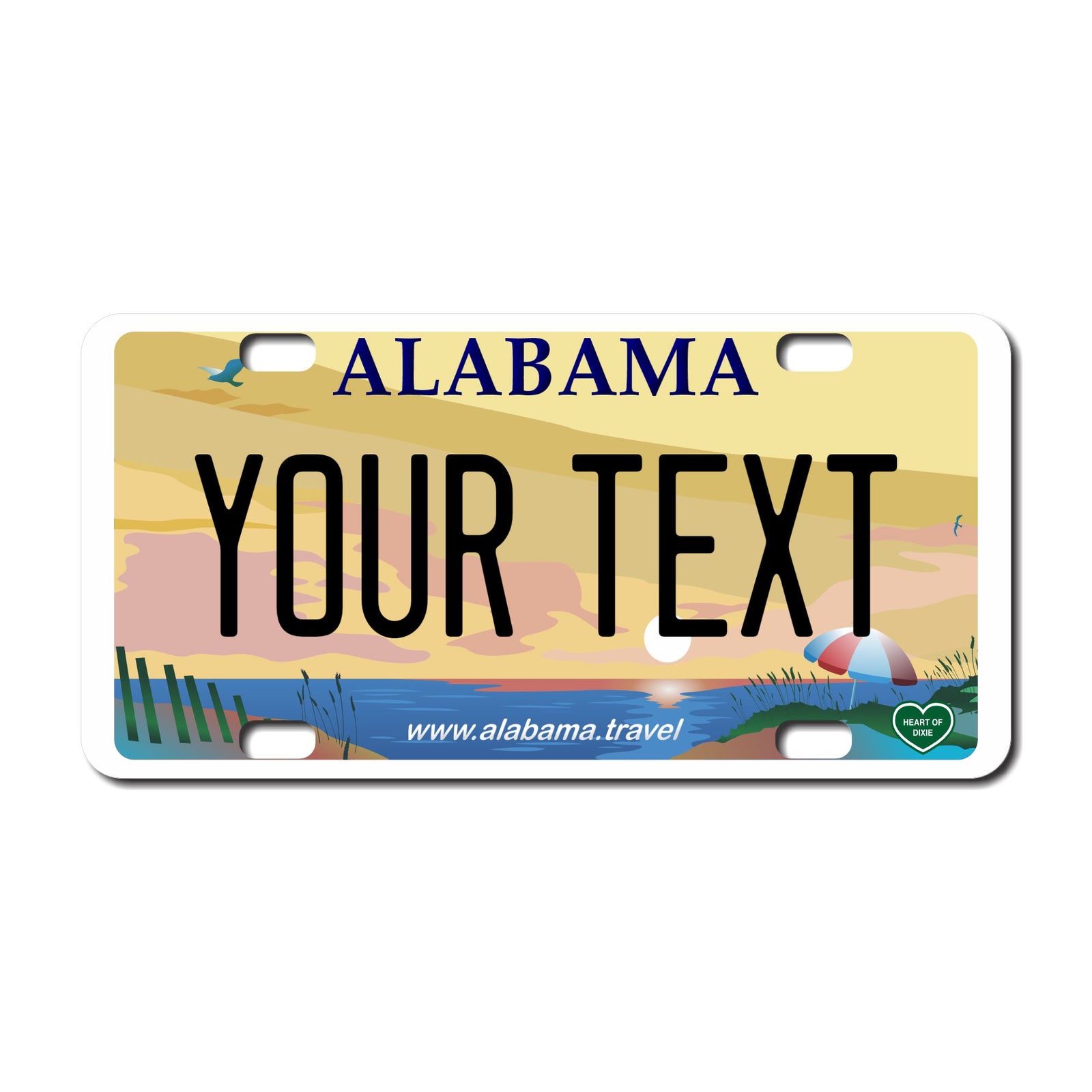 Personalized Alabama 3