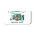 Personalized Florida 2" X 4" Aluminum License Plate (KLP-FL2-2X4)
