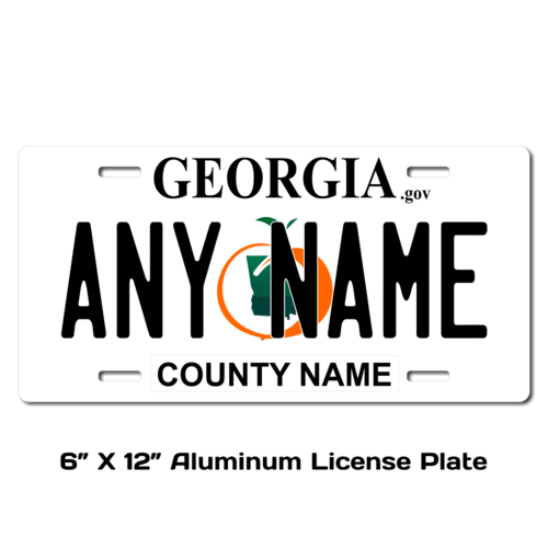 Personalized Georgia 6