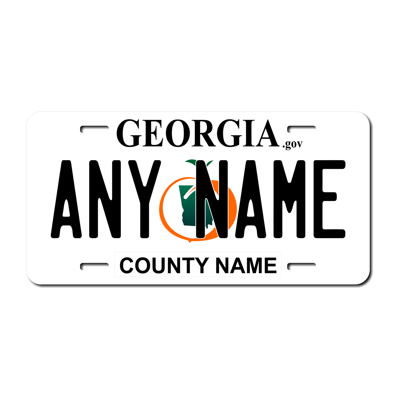 Personalized Georgia 6