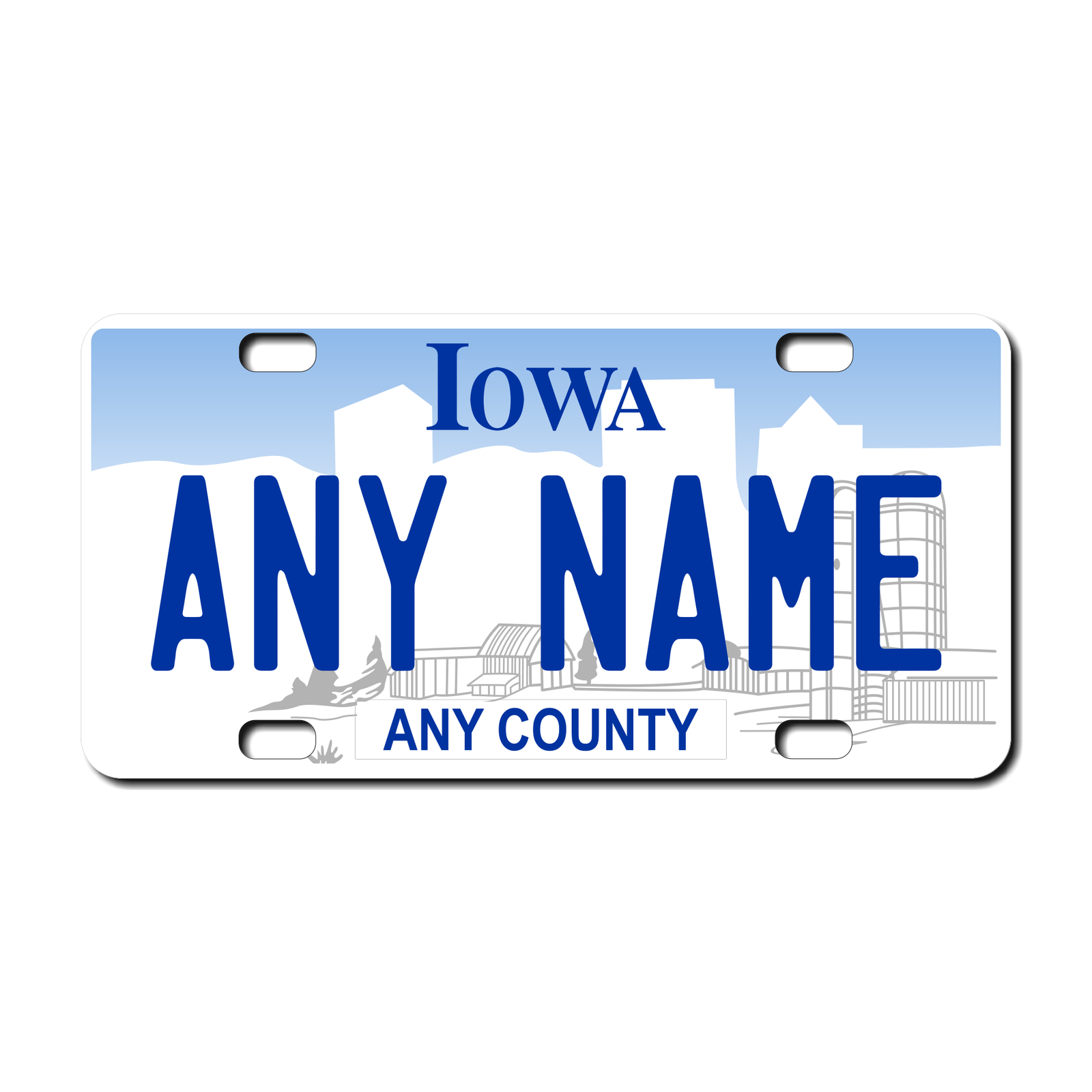 Personalized Iowa 3