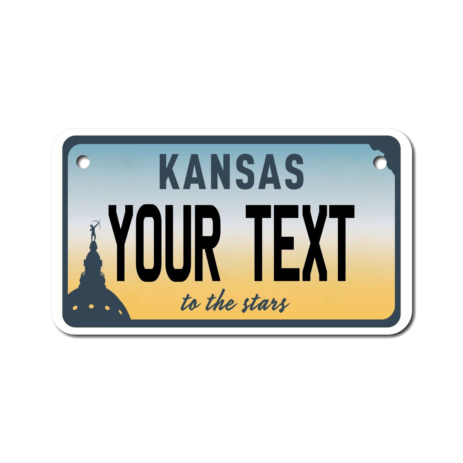 Personalized Kansas 4