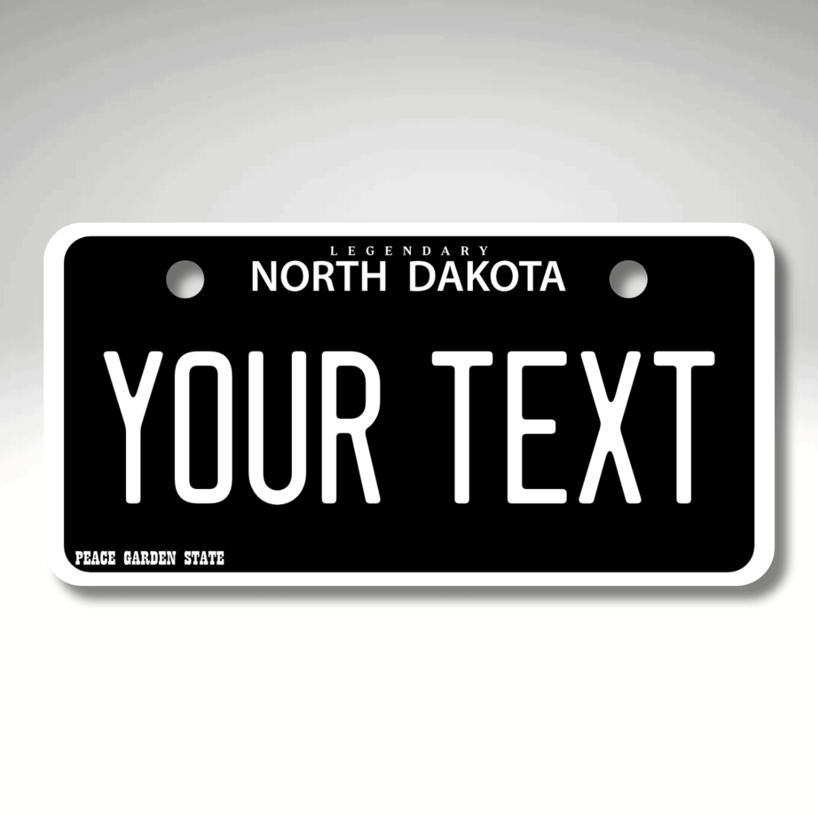 Personalized North Dakota 2