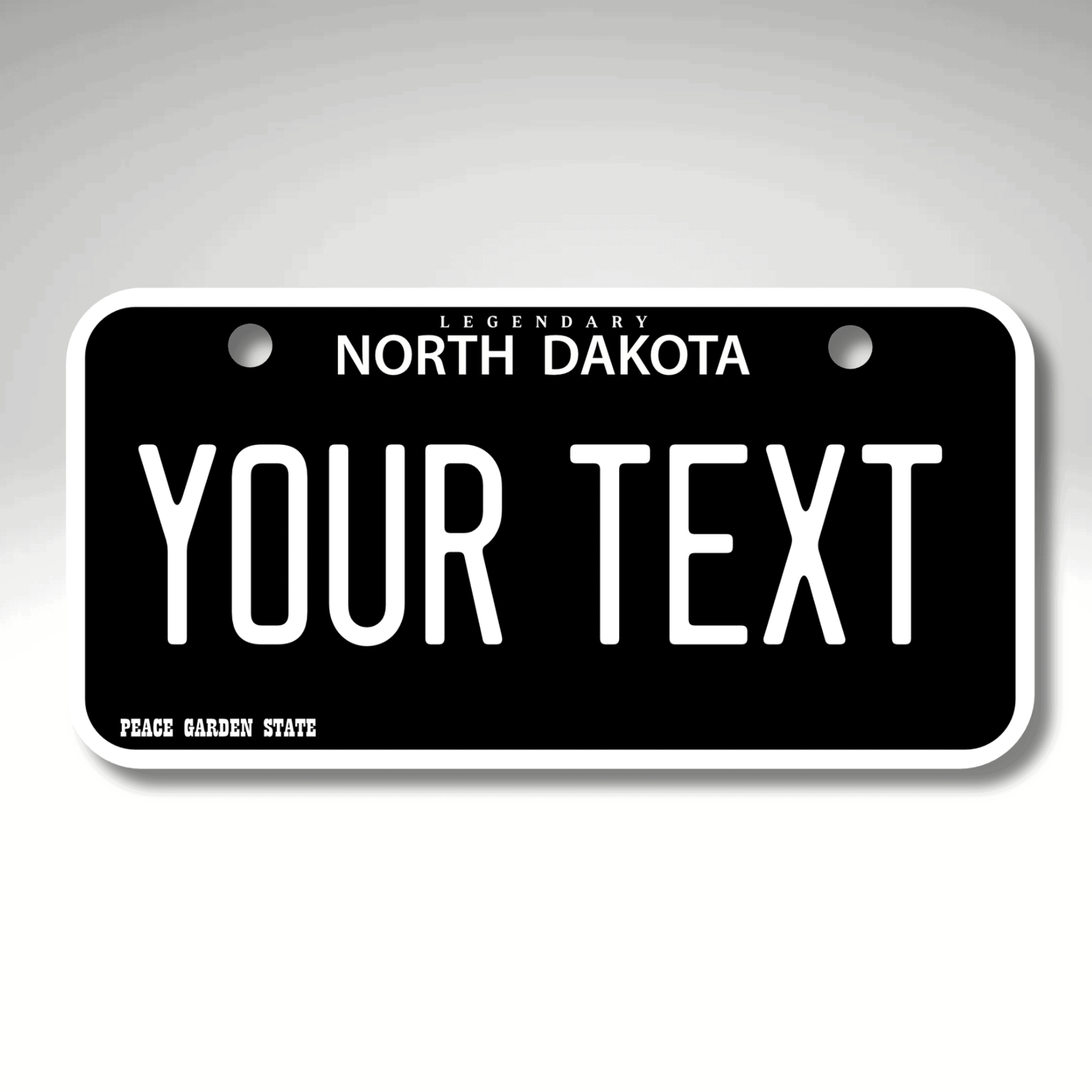 Personalized North Dakota 3