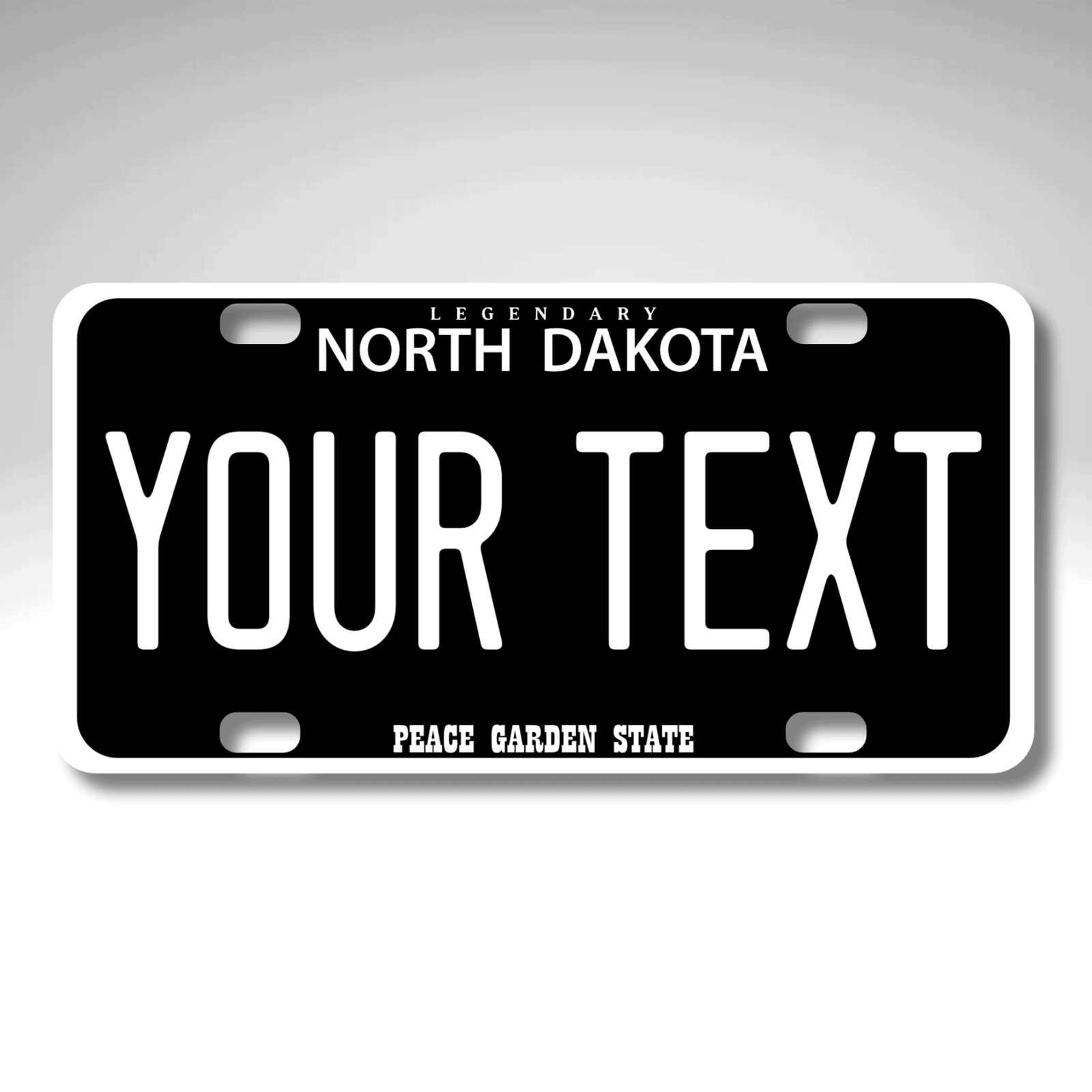 Personalized North Dakota 3