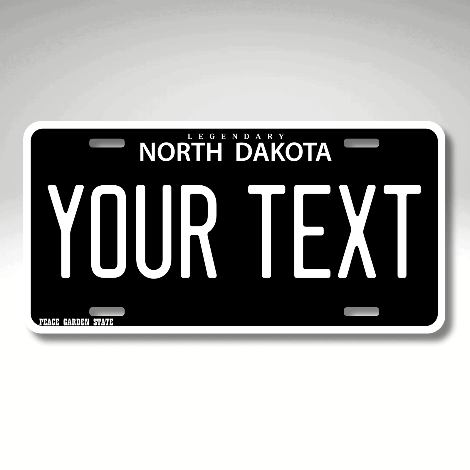 Personalized North Dakota 6