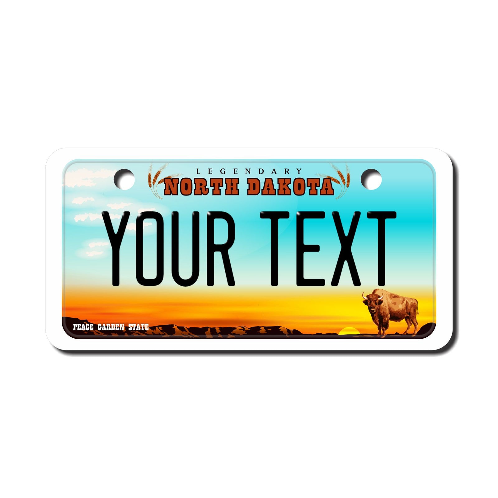 Personalized North Dakota 2