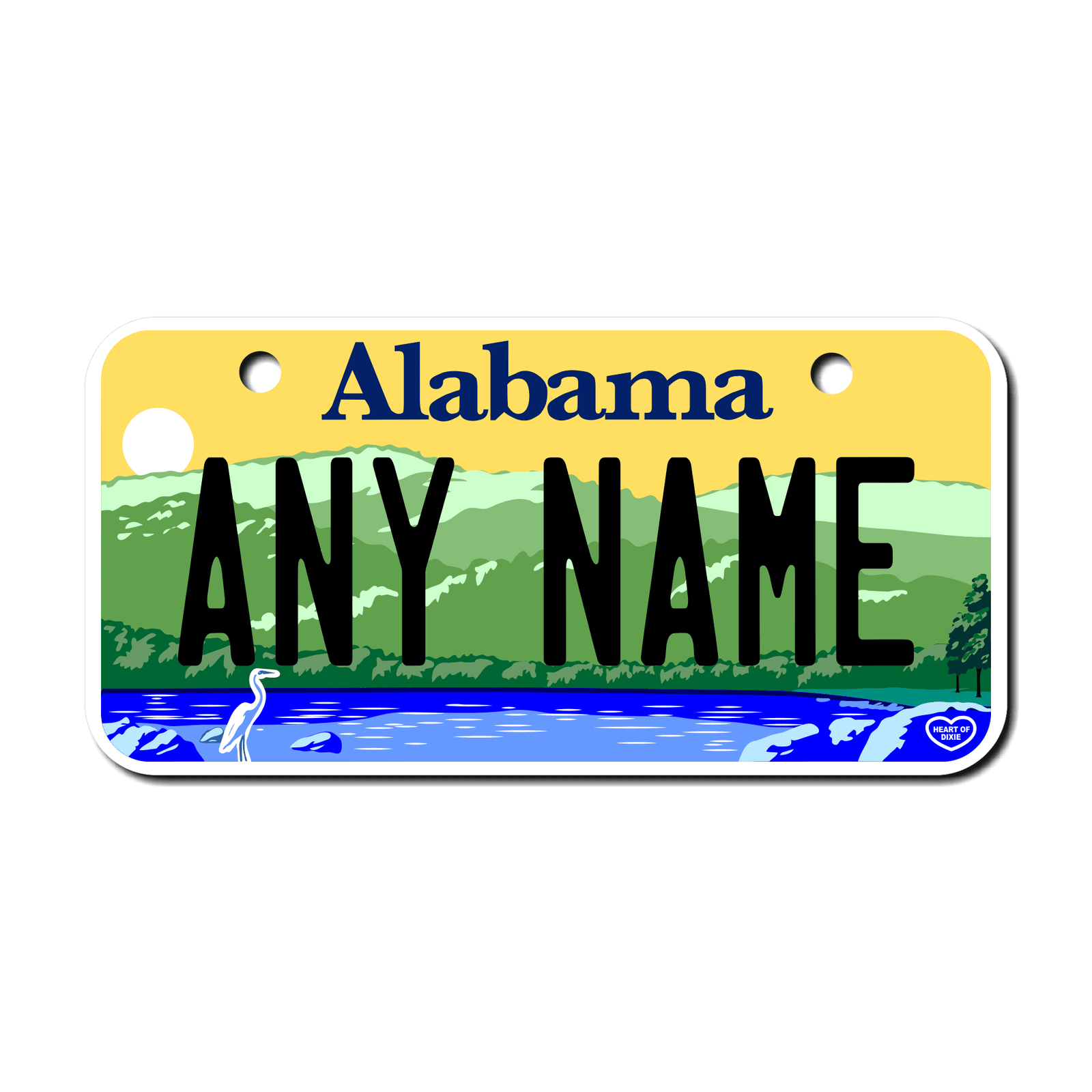 Personalized Alabama 3