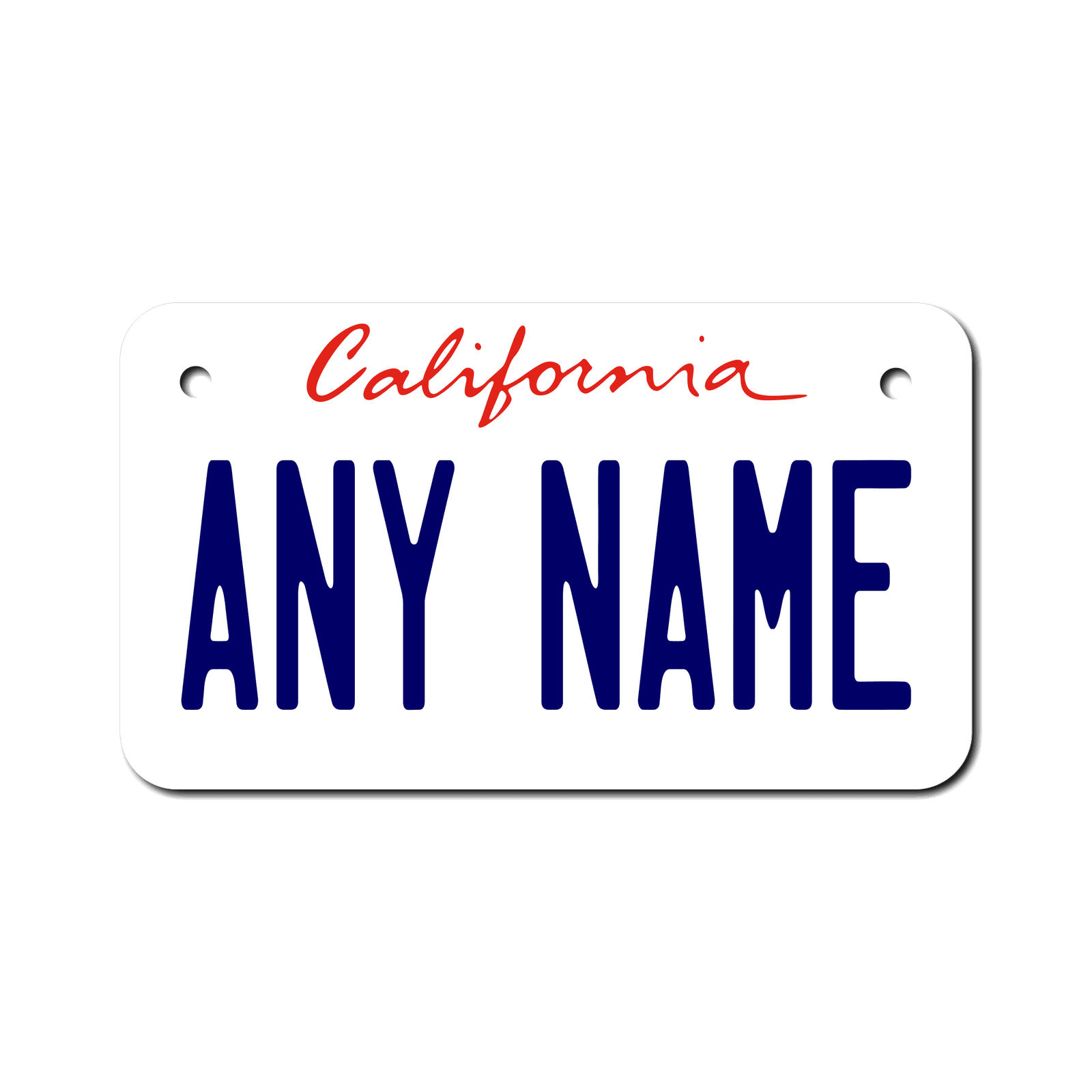 Personalized California 4