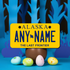 Custom Alaska Mini License Plate by Custom Plate Pros - Size 2X4
