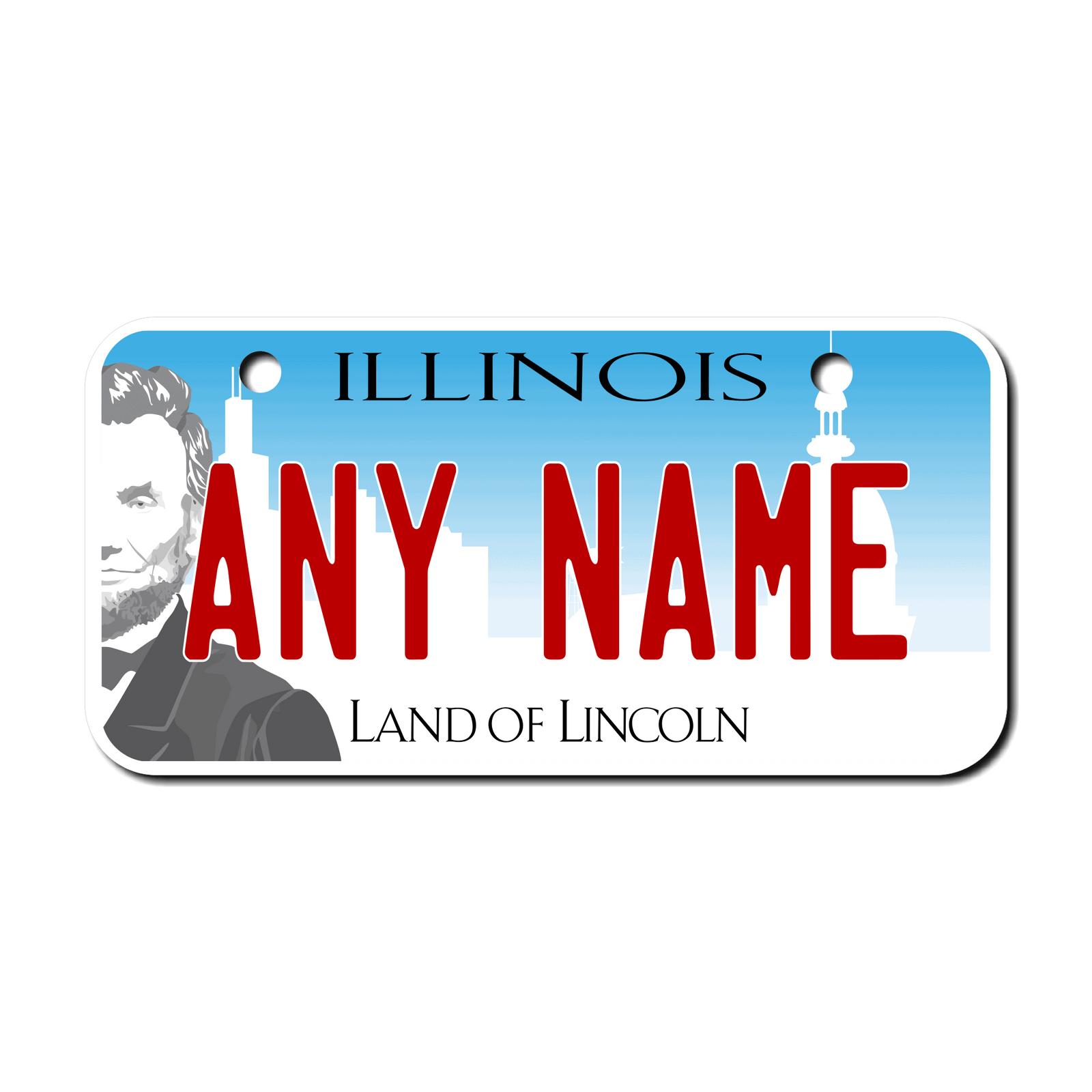 Personalized Illinois 3