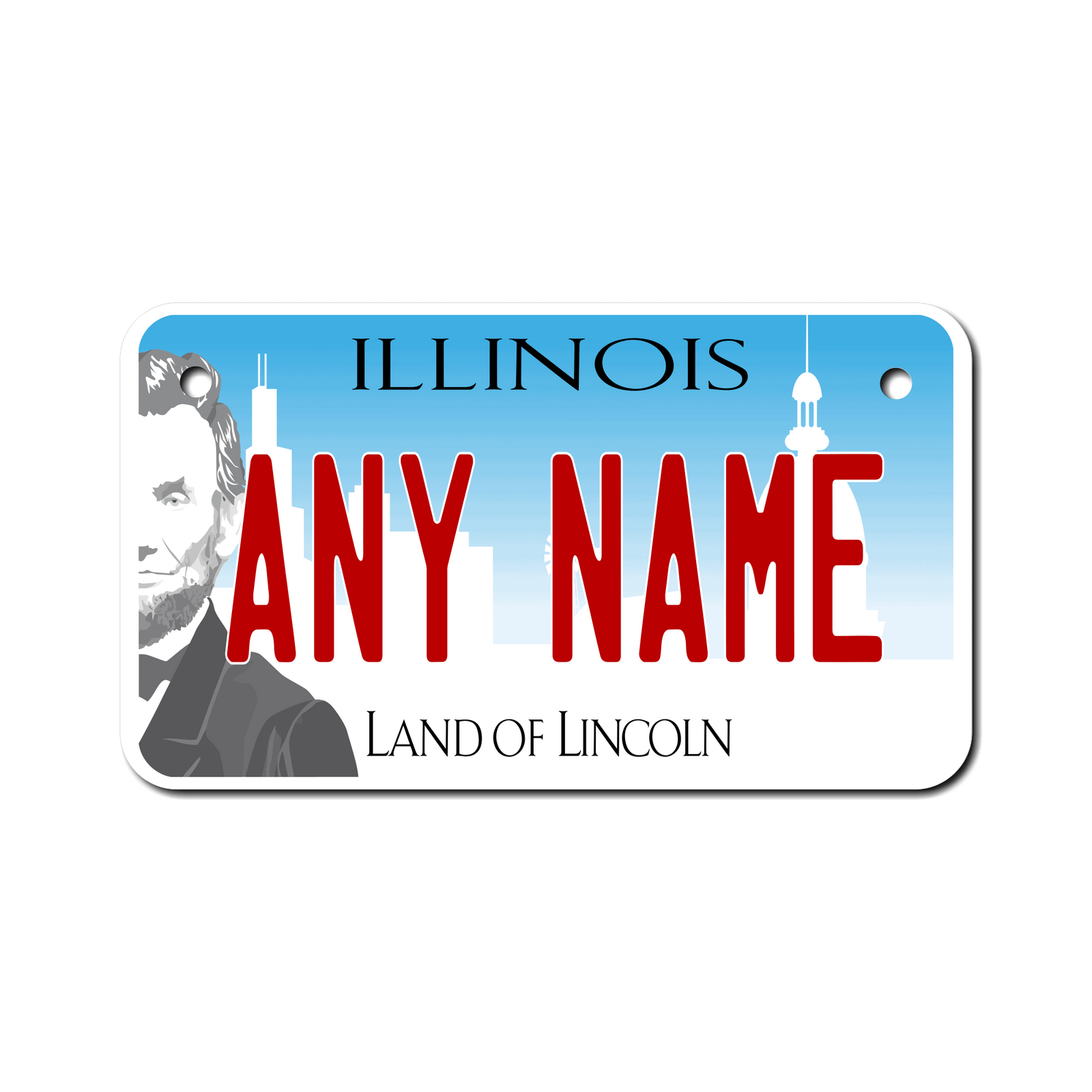 Personalized Illinois 4
