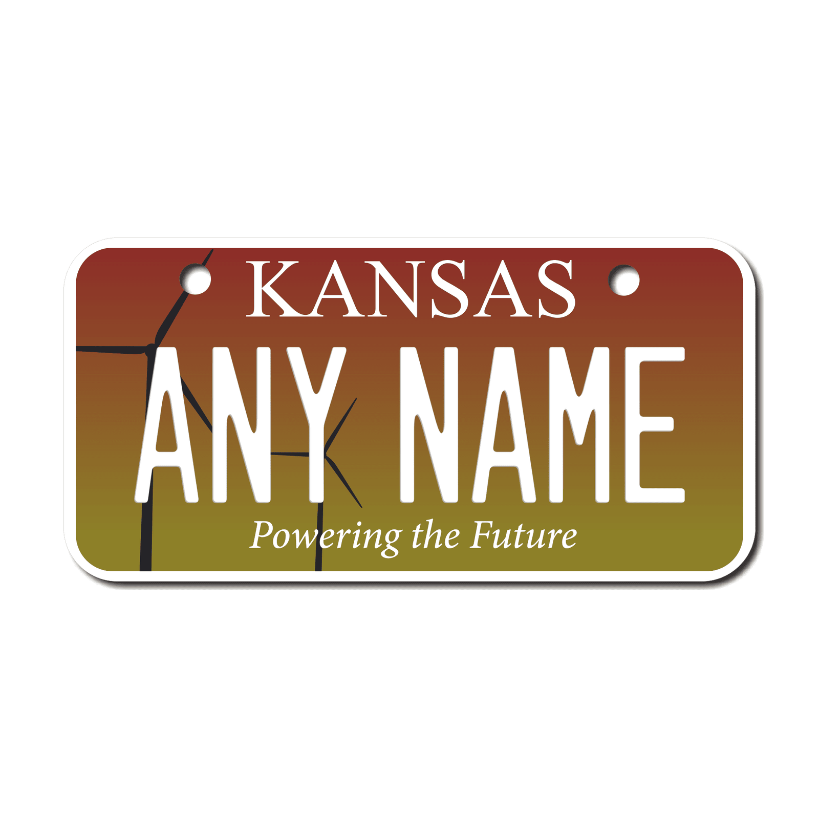 Personalized Kansas 3