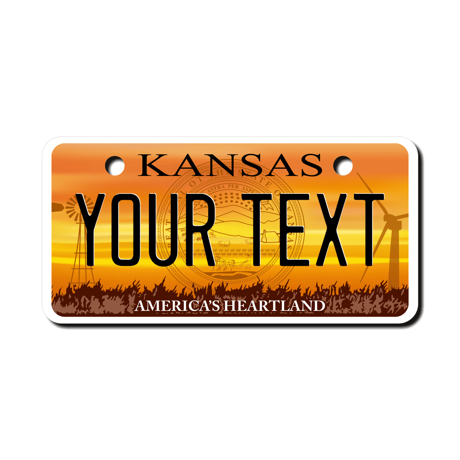 Personalized Kansas 2