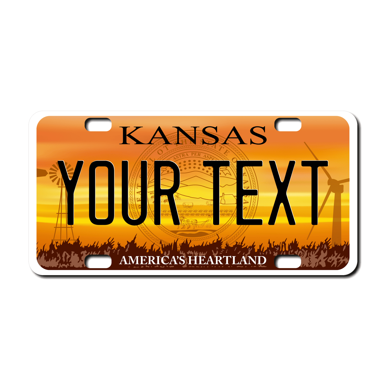 Personalized Kansas 3
