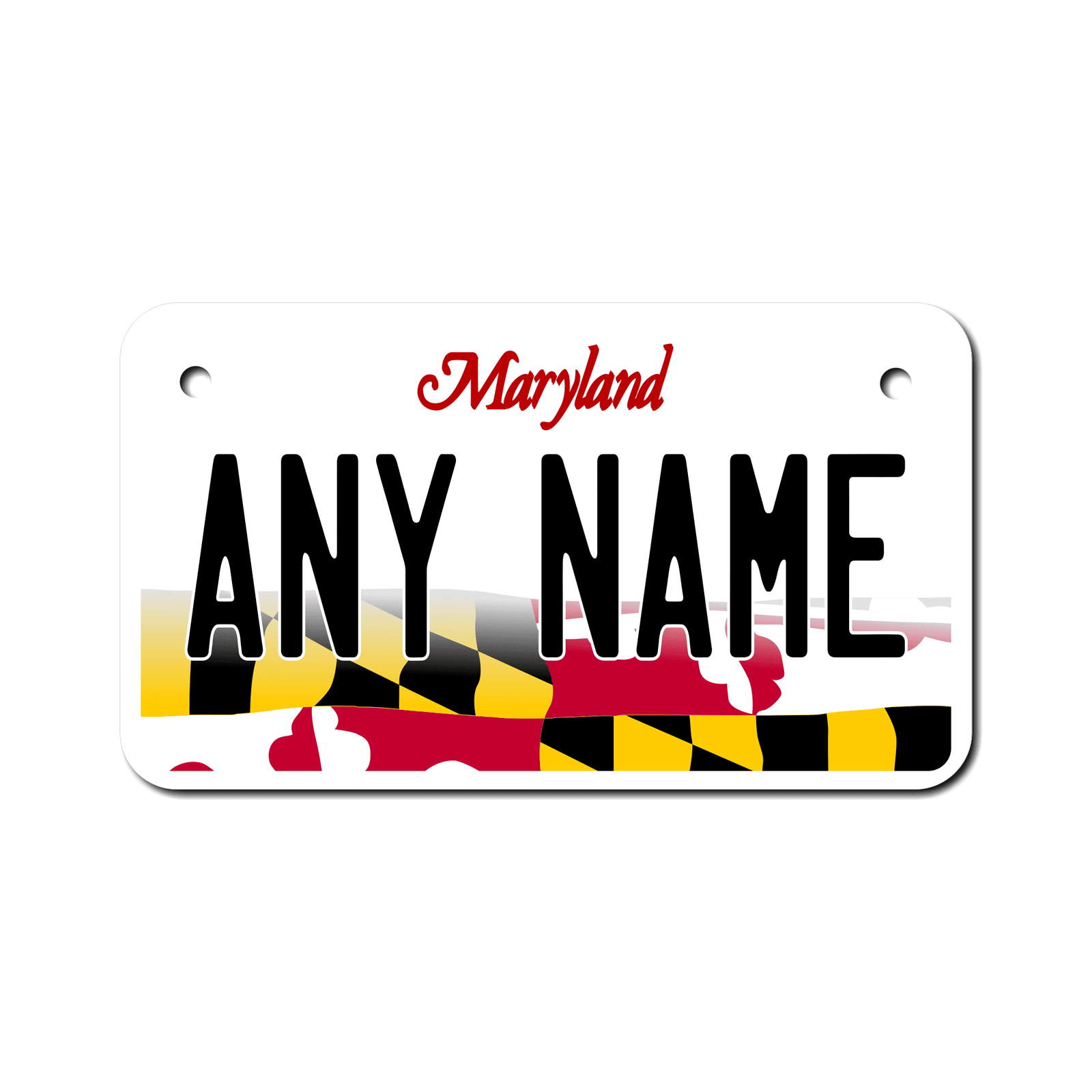 Personalized Maryland 4