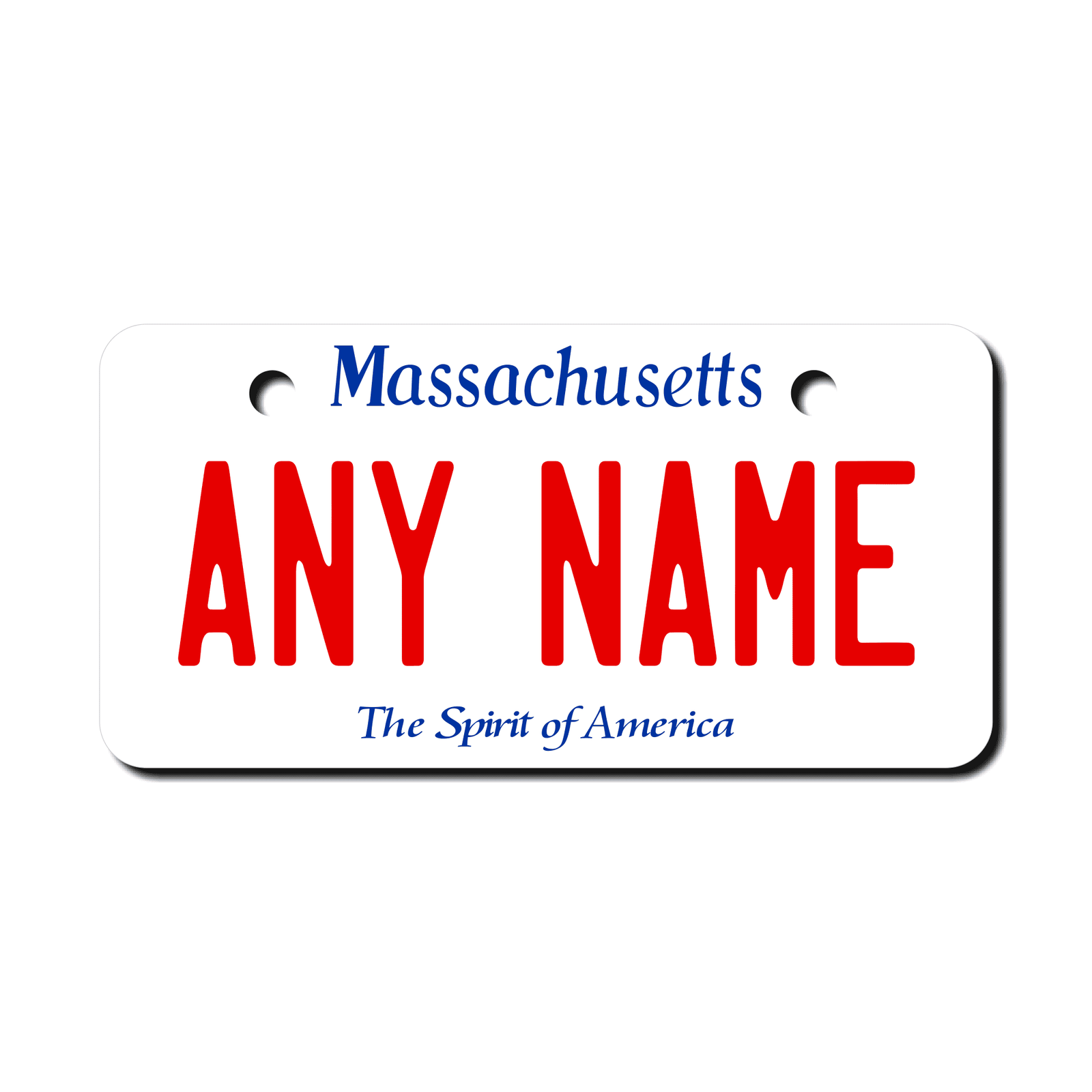 Personalized Massachusetts 2