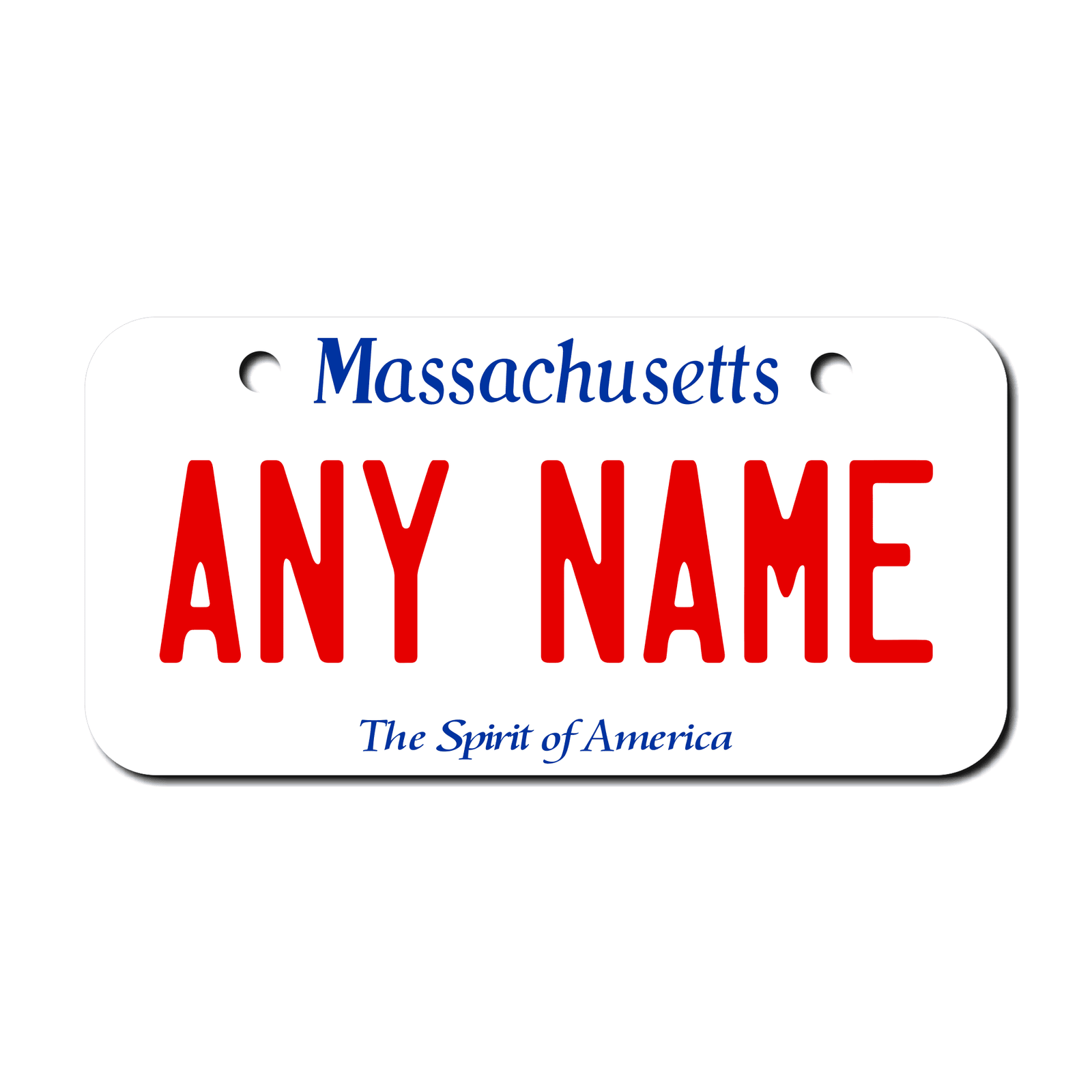Personalized Massachusetts 3