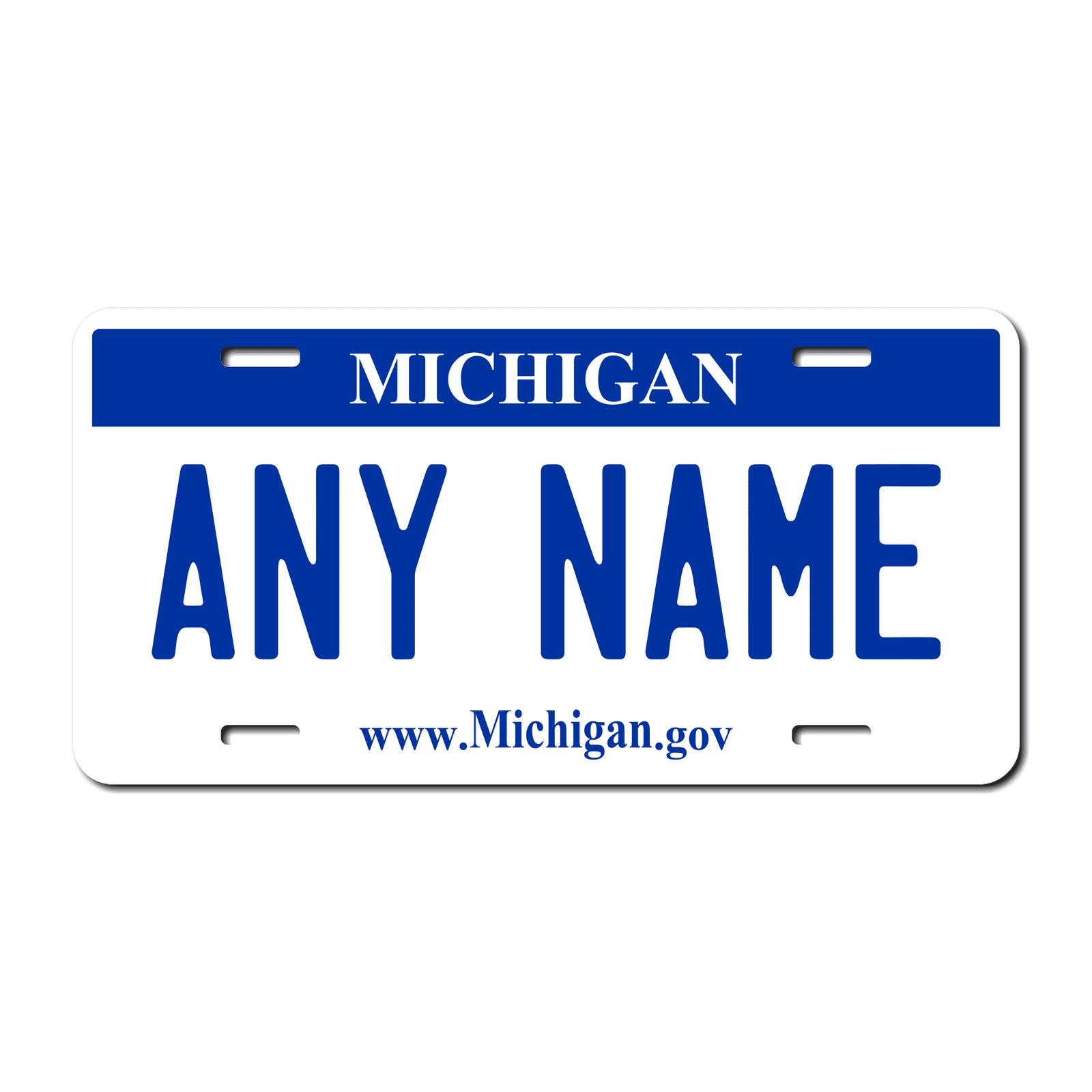 Personalized Michigan 6