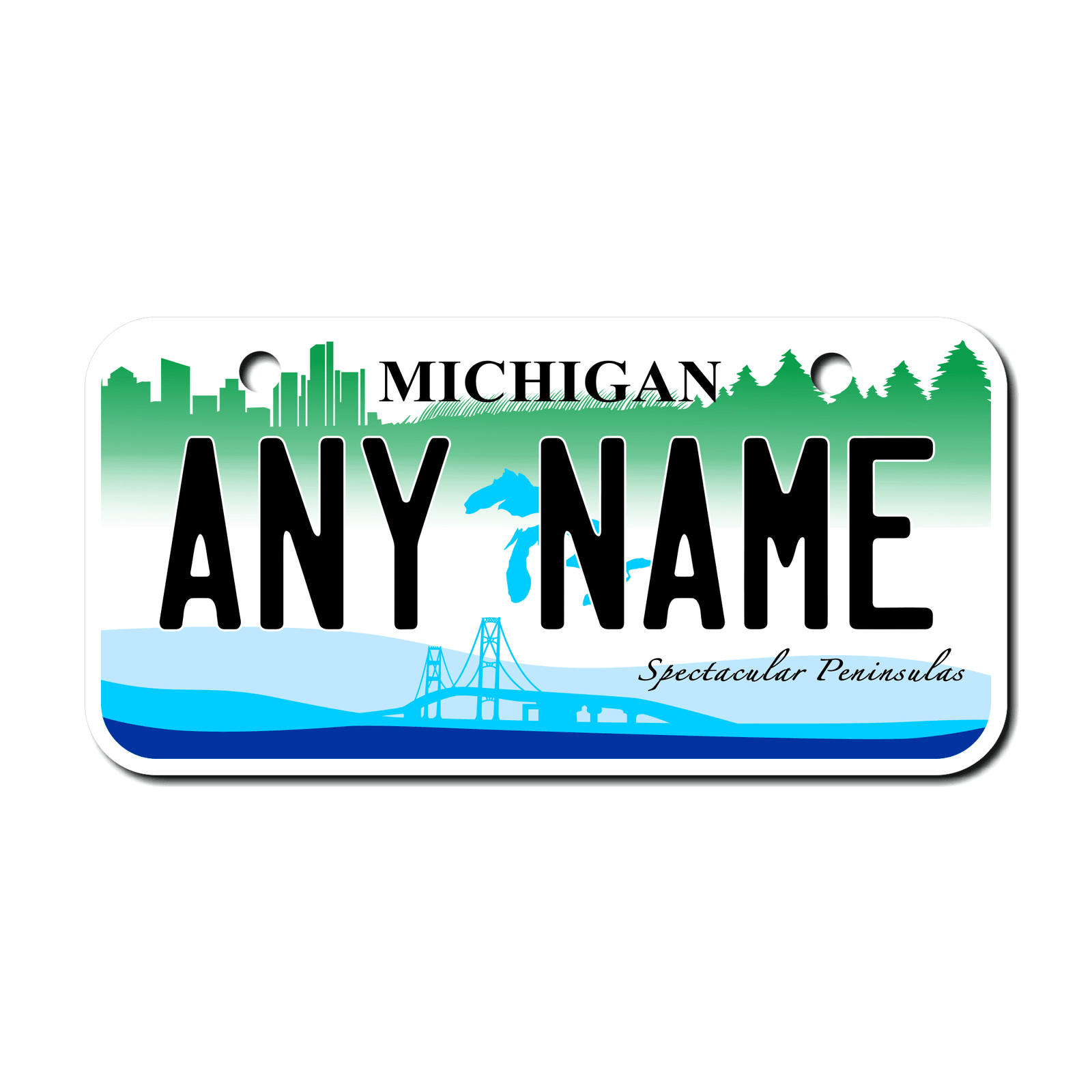 Personalized Michigan 3